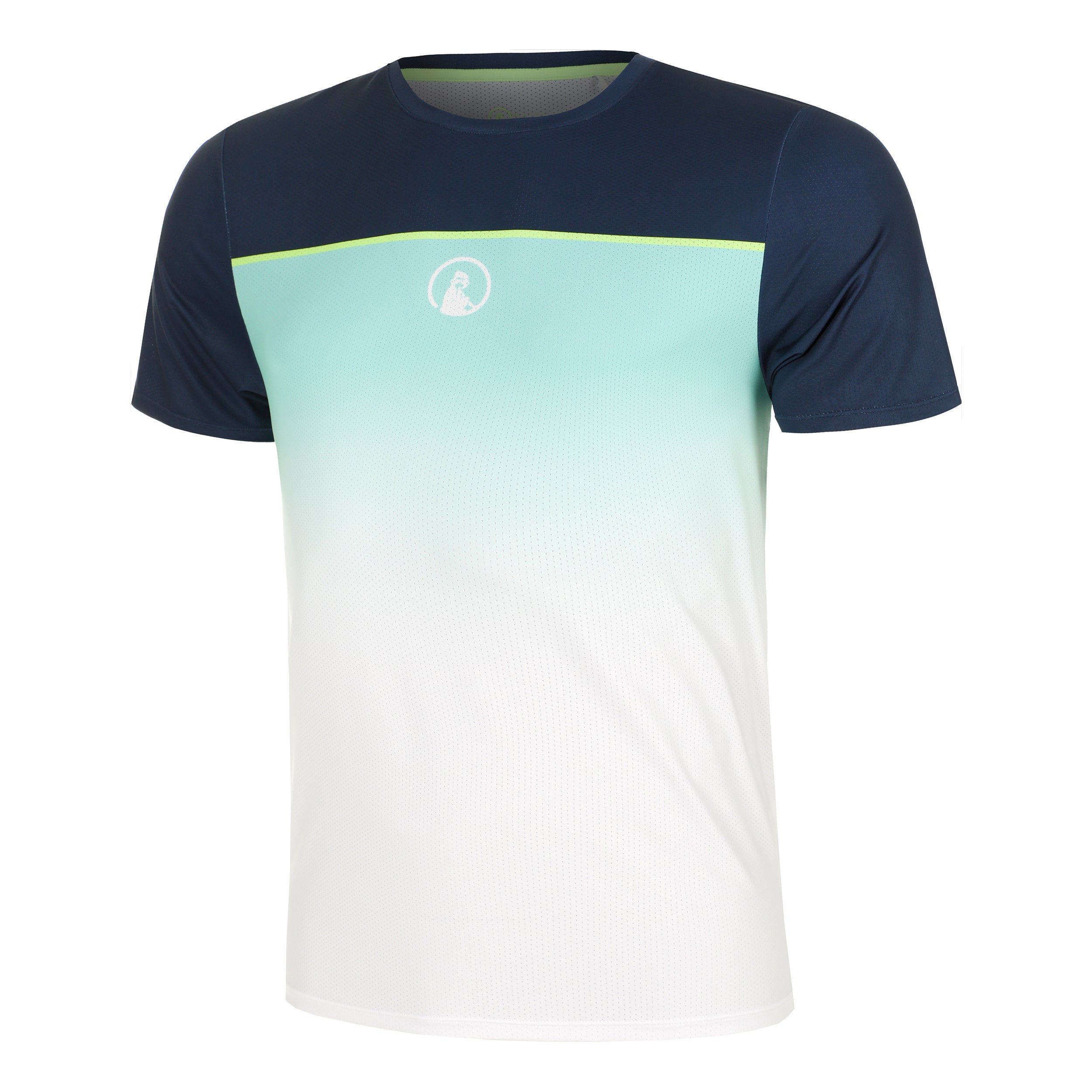 Quiet Please Wild Receiver Faded T - Shirt Herren Dunkelblau, Mehrfarbig