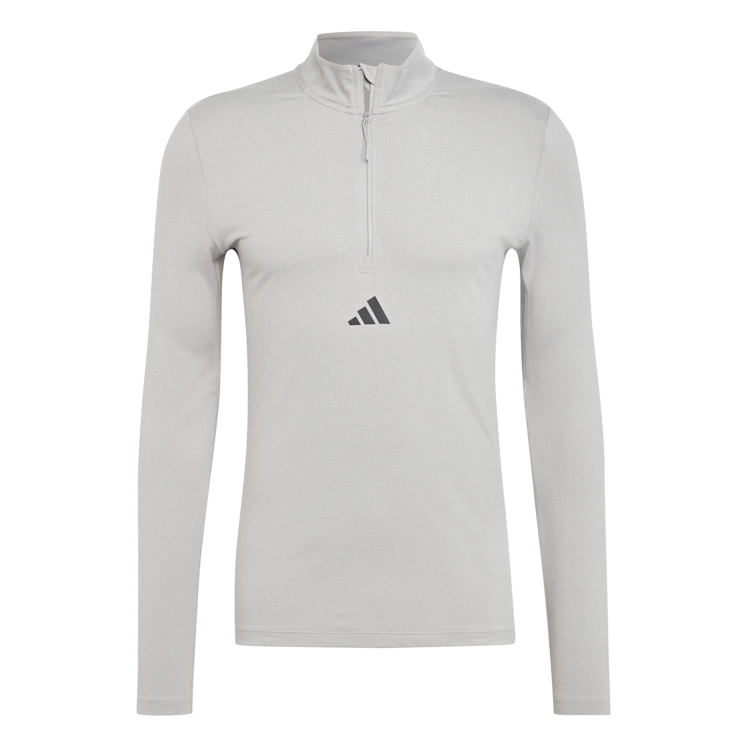 Adidas Workout Half - Zip Longsleeve Herren Grau