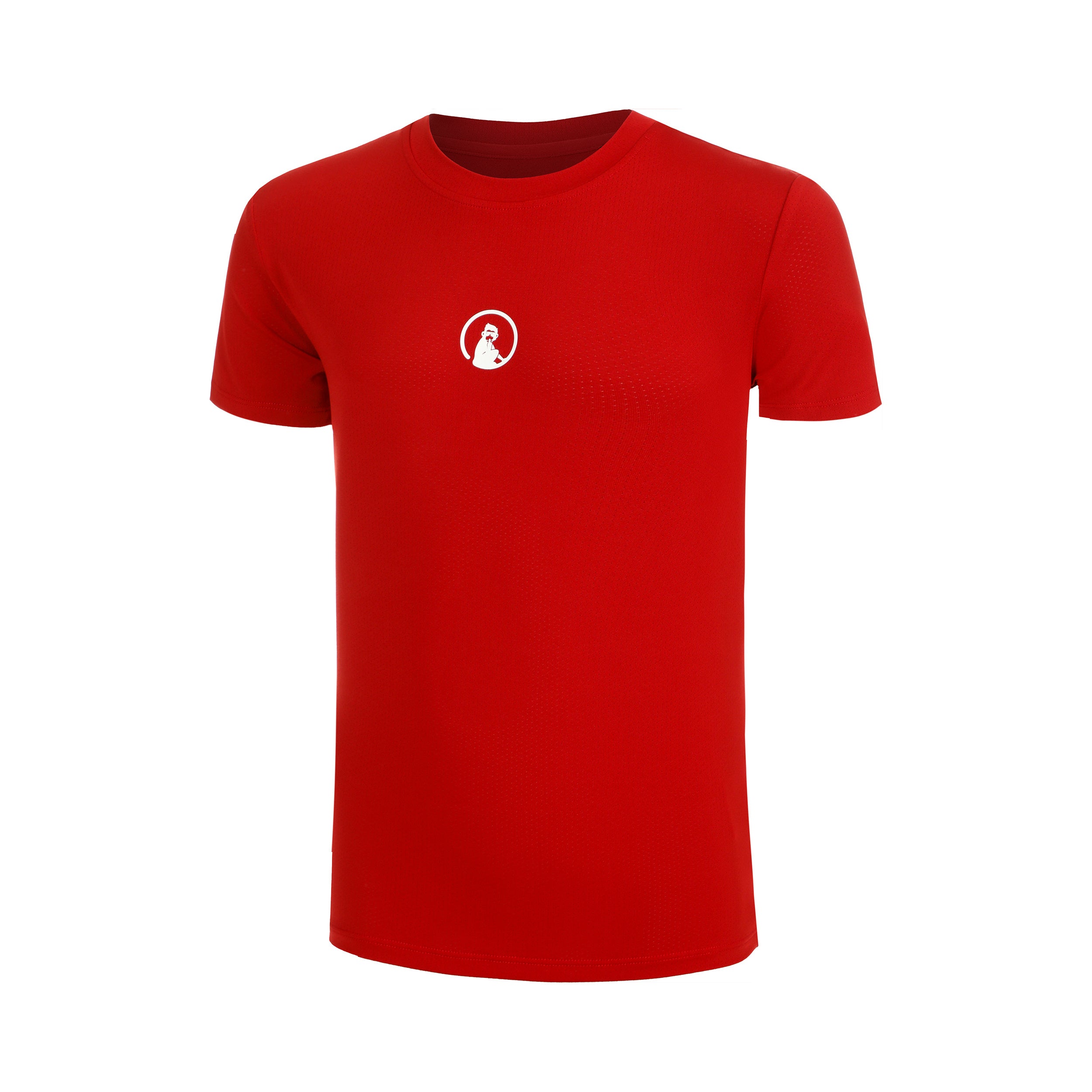Quiet Please Receiver T - Shirt Jungen Rot, Weiß