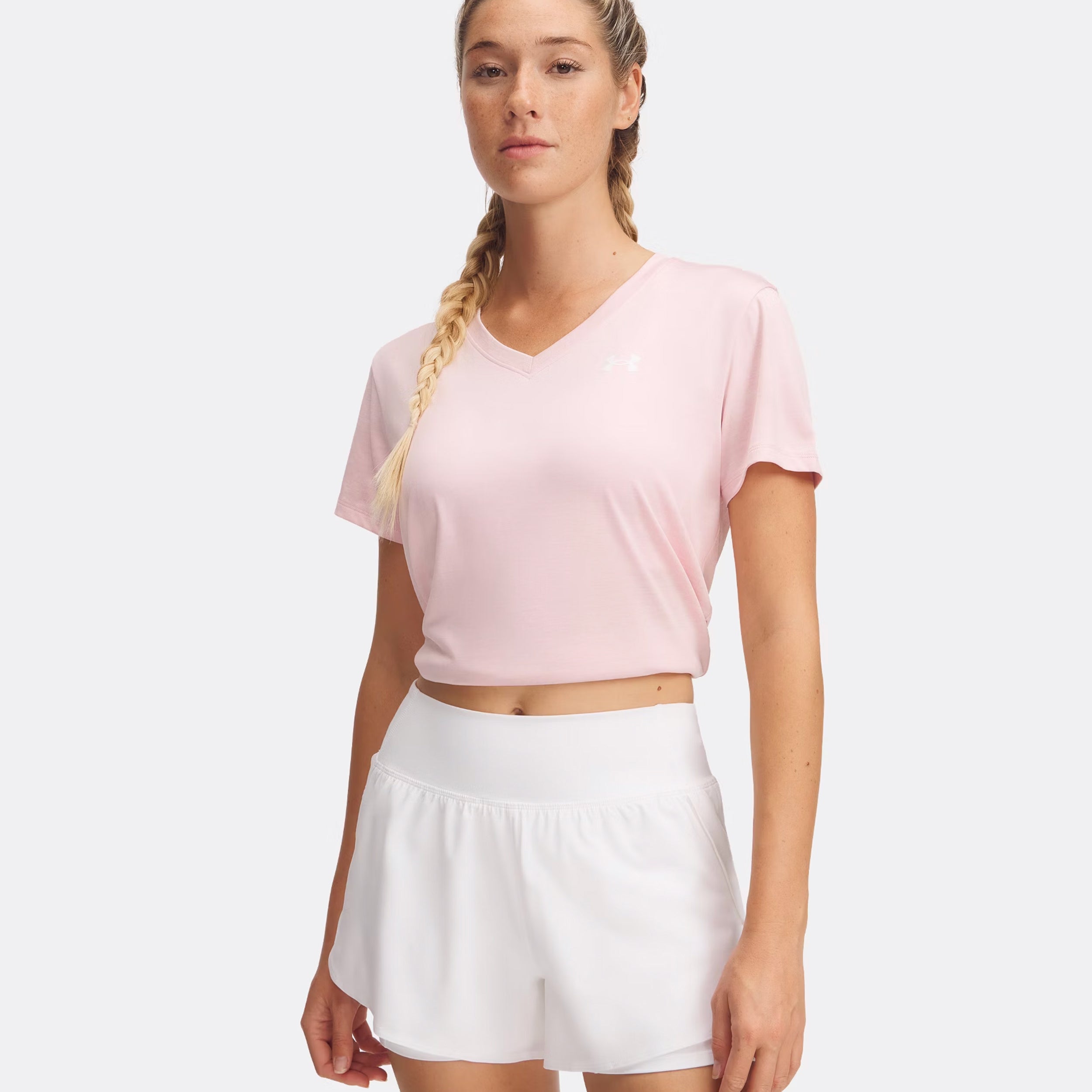 Under Armour Tech T - Shirt Damen Rosa