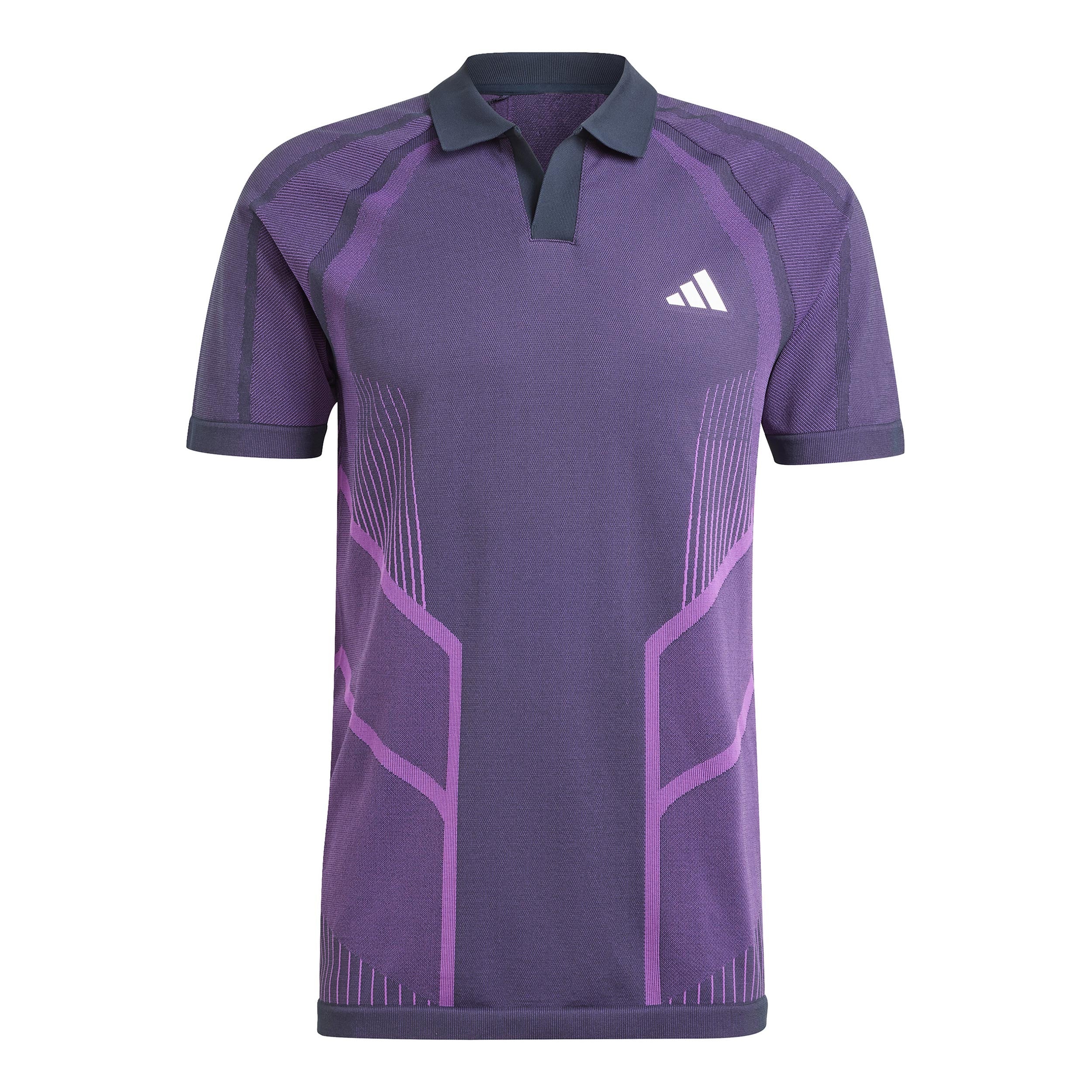 Adidas Seamless Pro Polo Herren - Lila, Berry