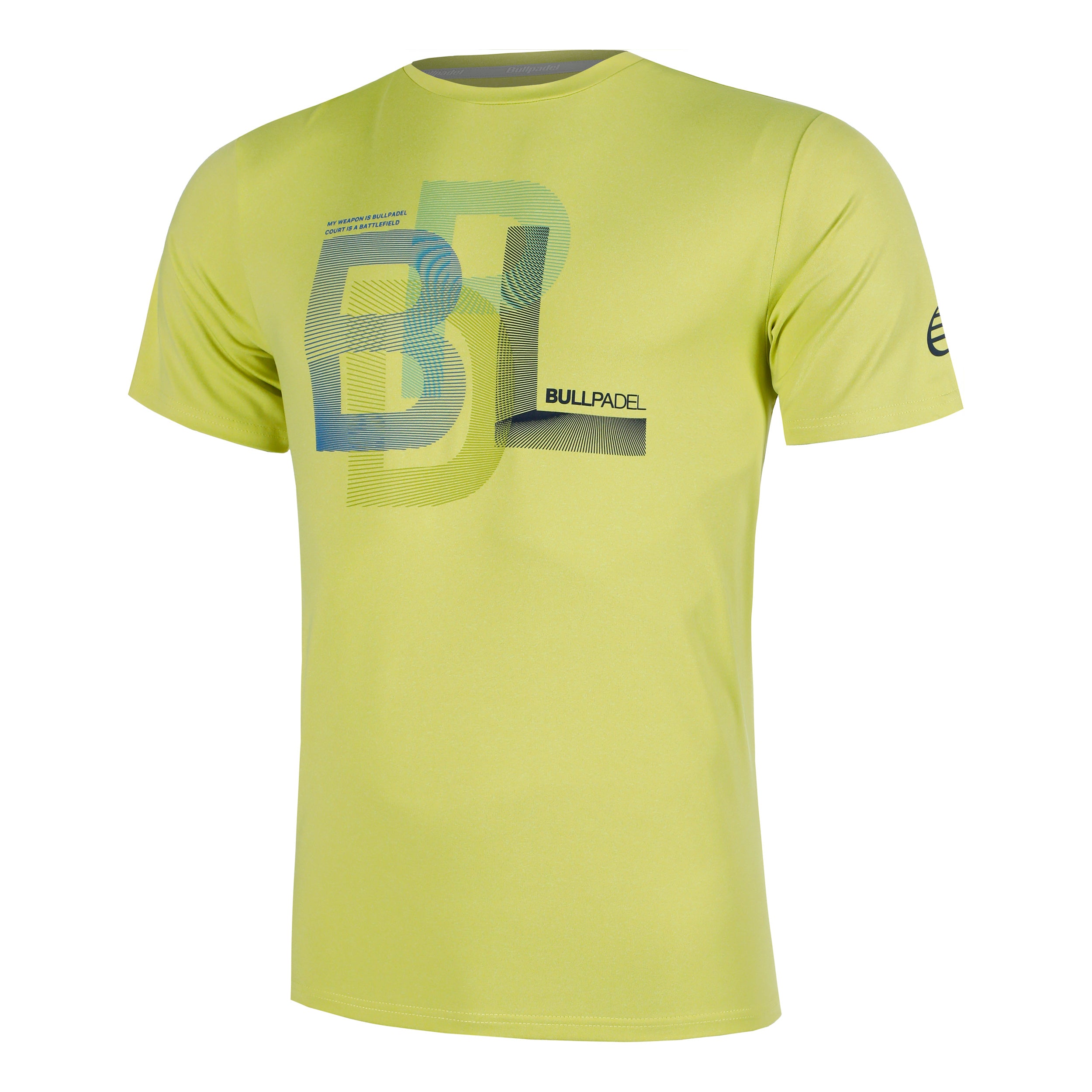 Bullpadel Bebas T - Shirt Herren Gelb