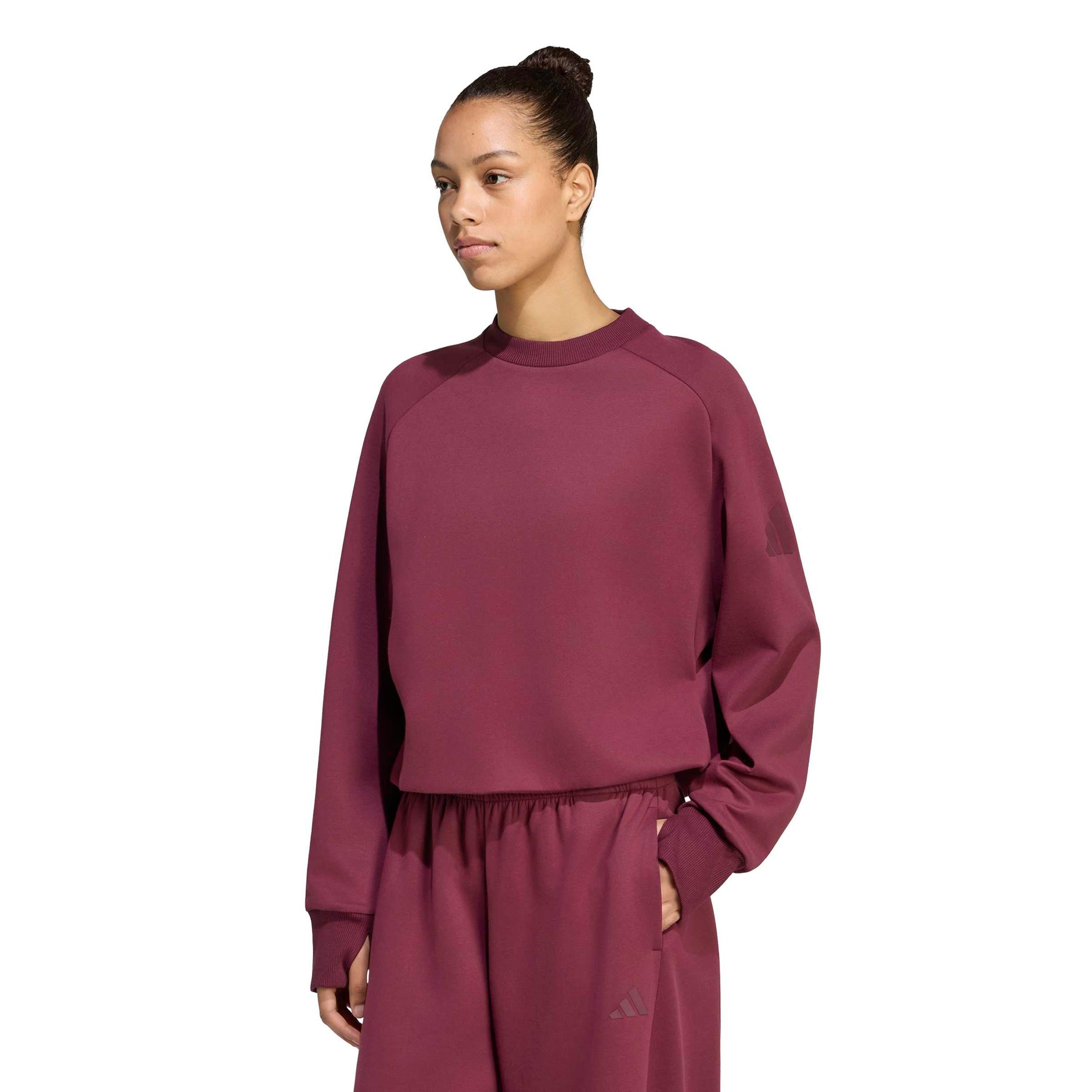 Adidas Soft Lux Winter Knit Sweatshirt Damen