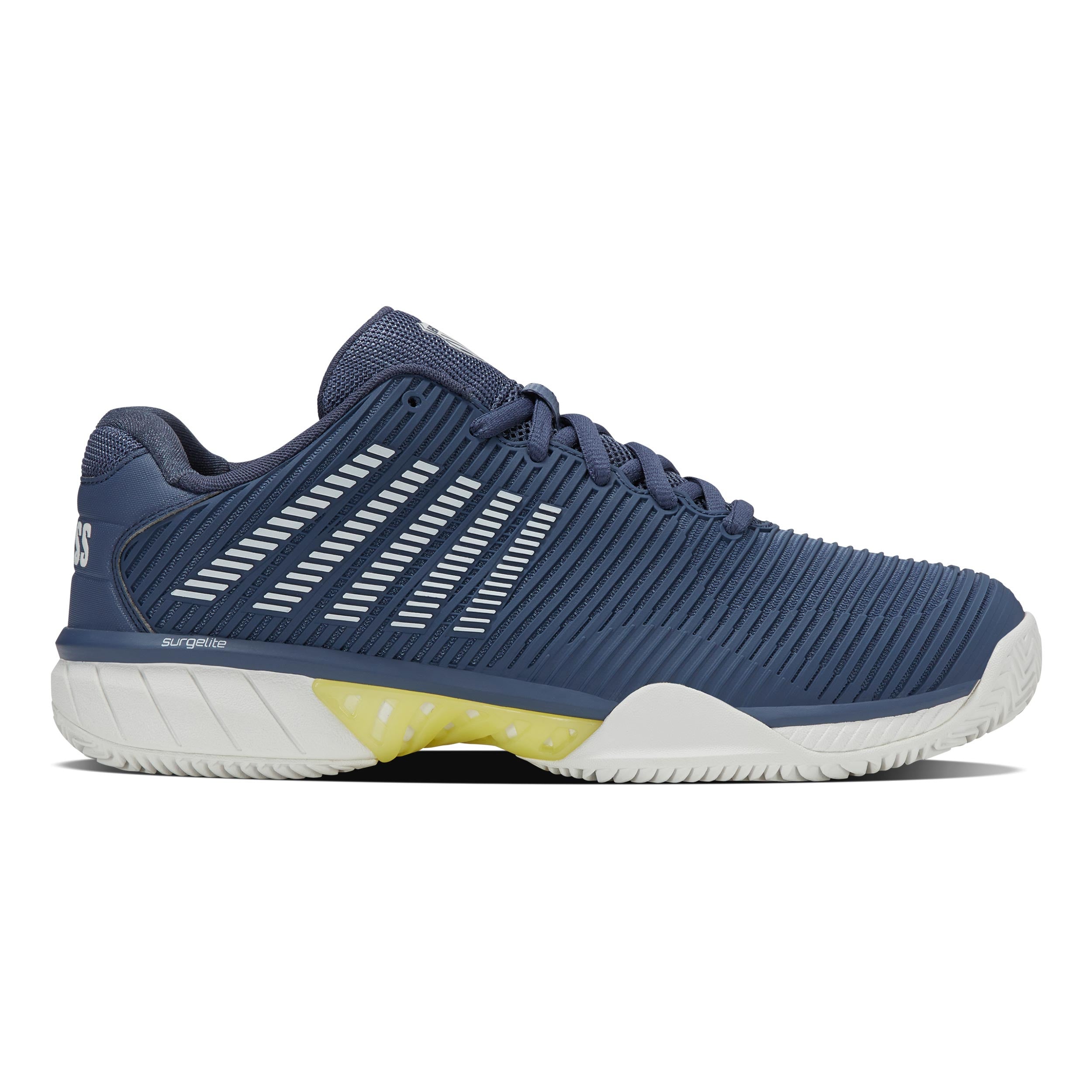 K - Swiss Hypercourt Express 2 Sandplatzschuh Herren Petrol, Weiß