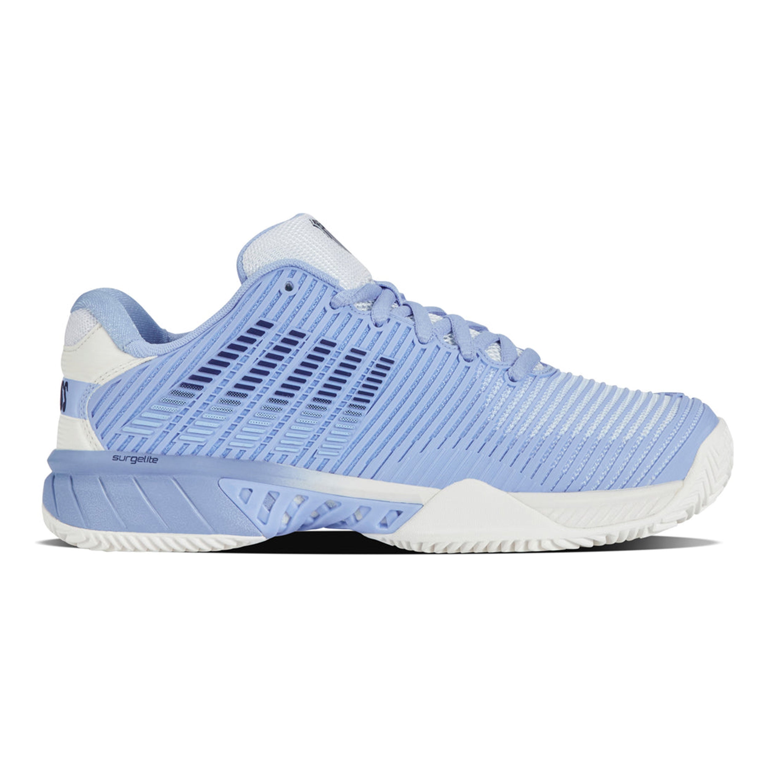 K - Swiss Hypercourt Express 2 Sandplatzschuh Damen Hellblau, Weiß