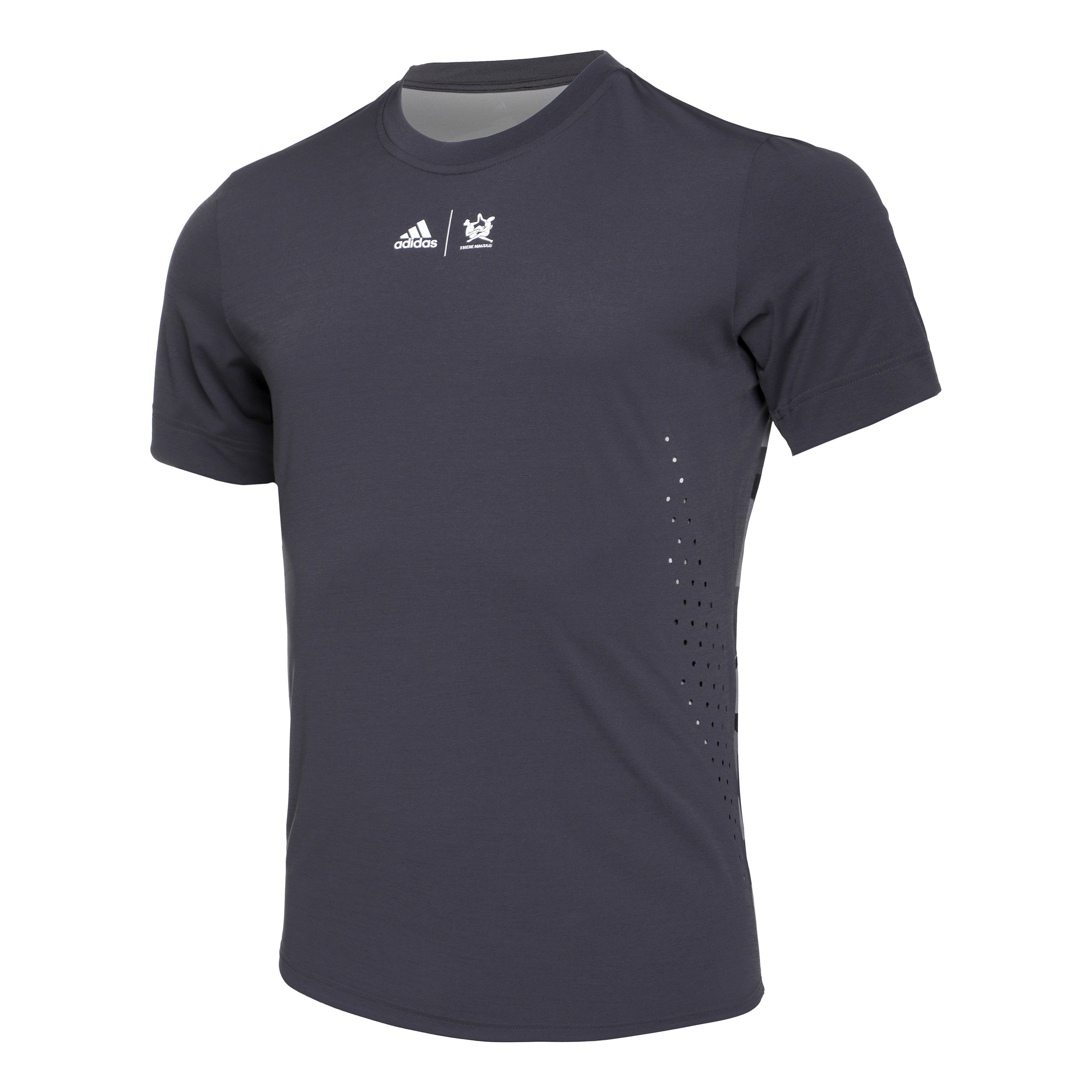 Adidas New York Printed T - Shirt Herren Grau