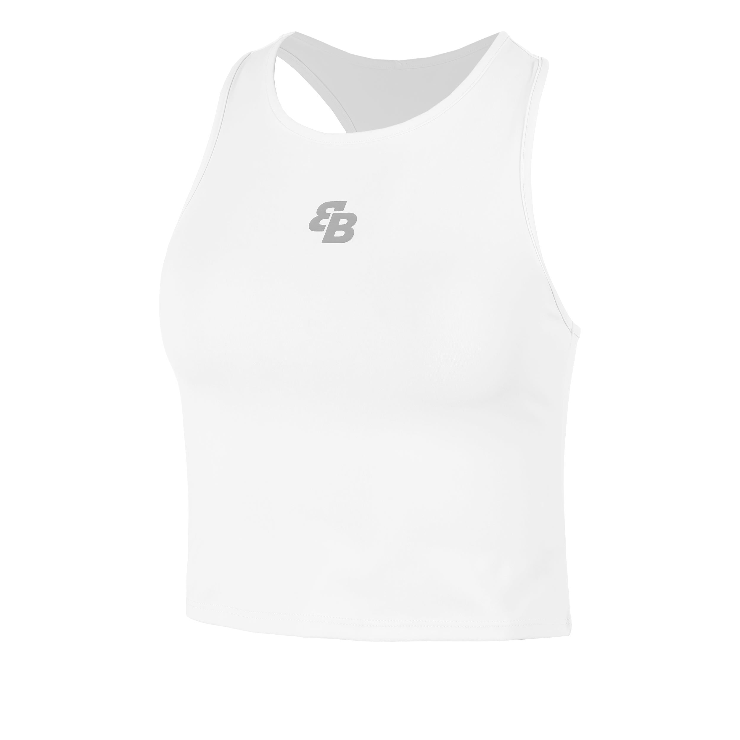 Bb By Belen Berbel Basica Corta Tank - Top Damen Weiß