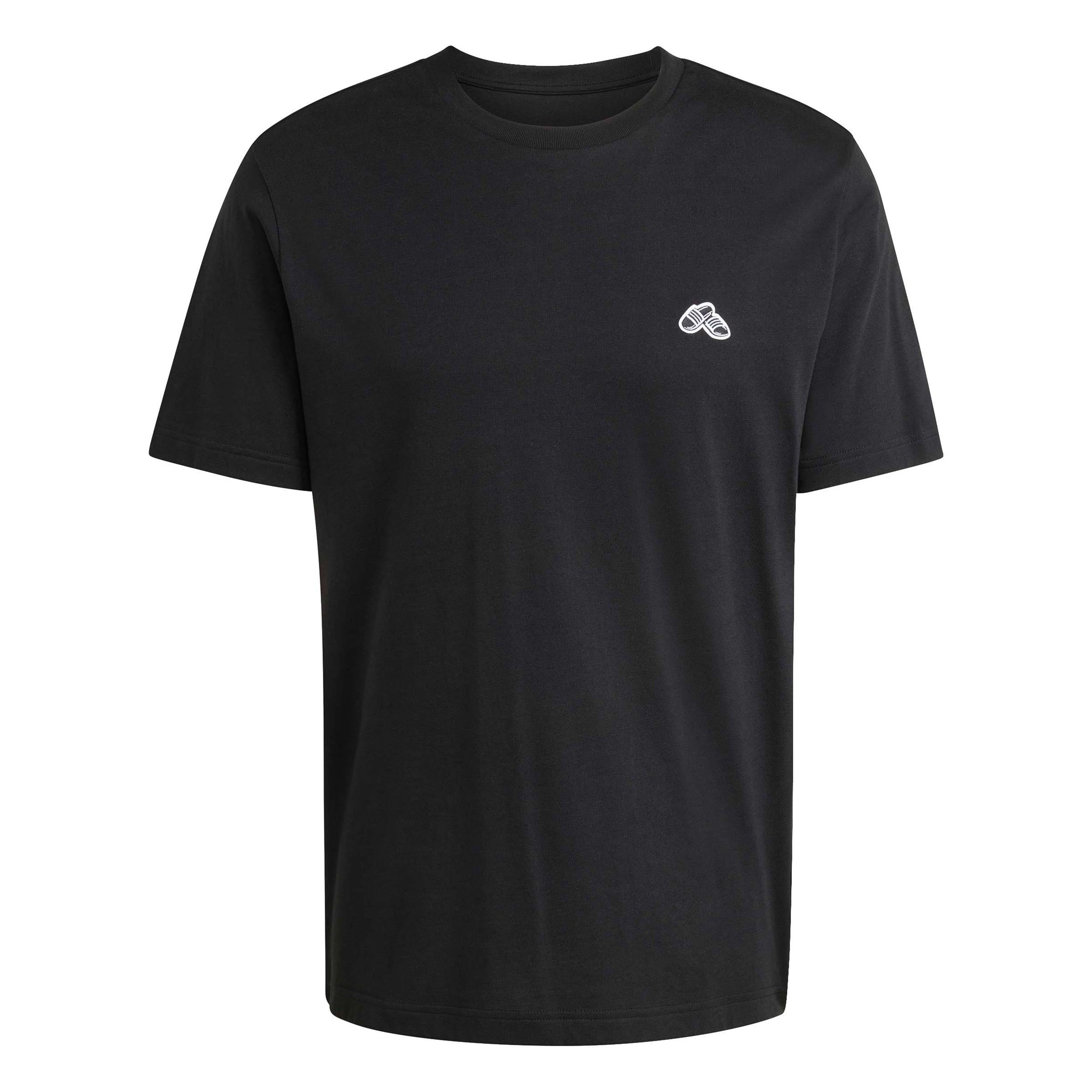 Adidas Slide T - Shirt Herren Schwarz