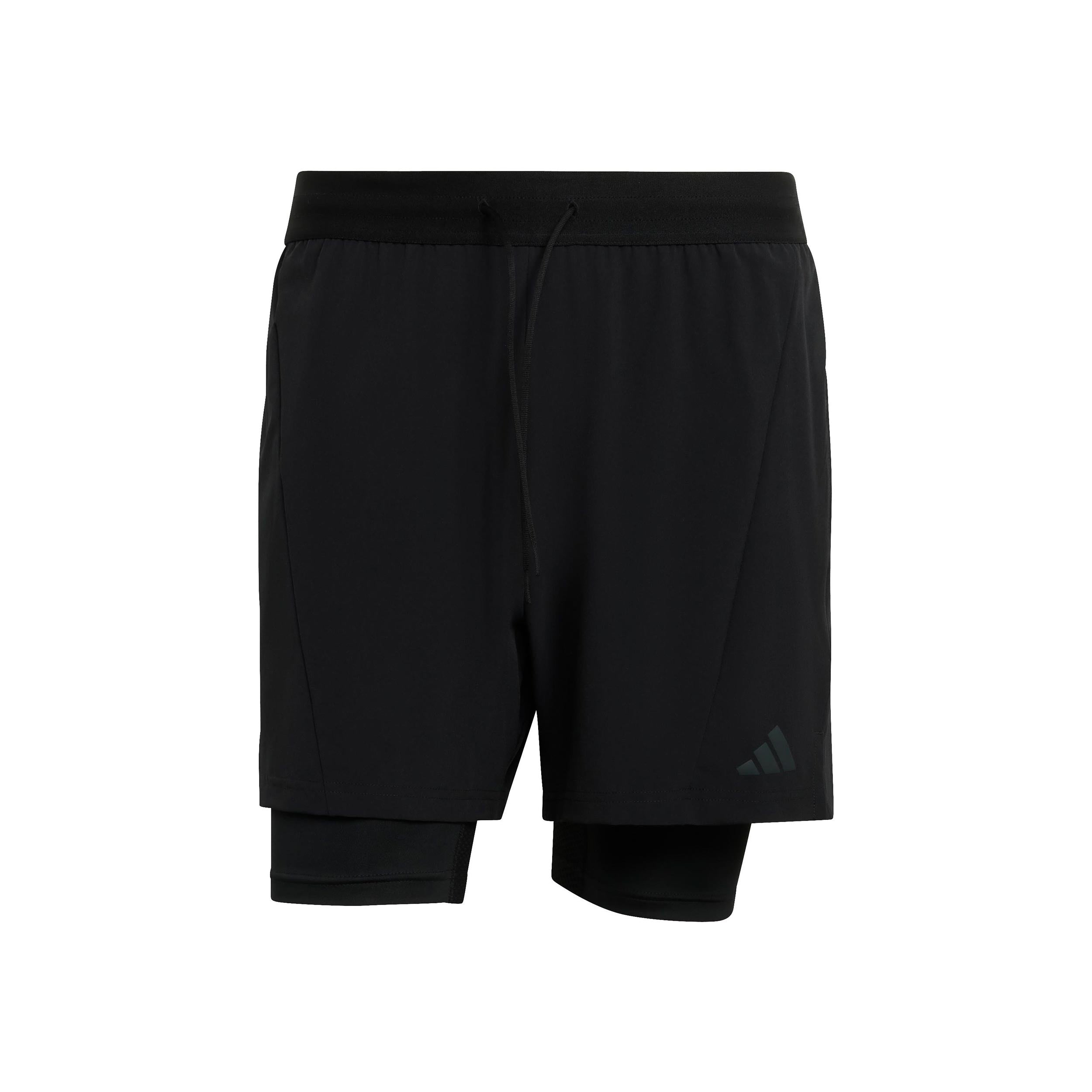 Adidas D4t 2in1 Shorts Herren - Schwarz
