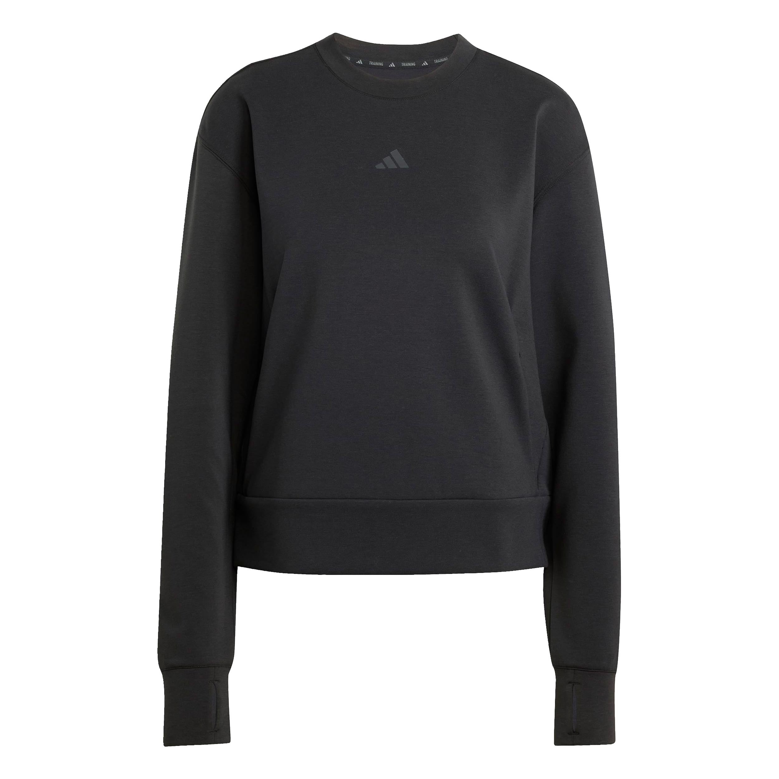 Adidas D4t Knit Crew Sweatshirt Damen - Schwarz