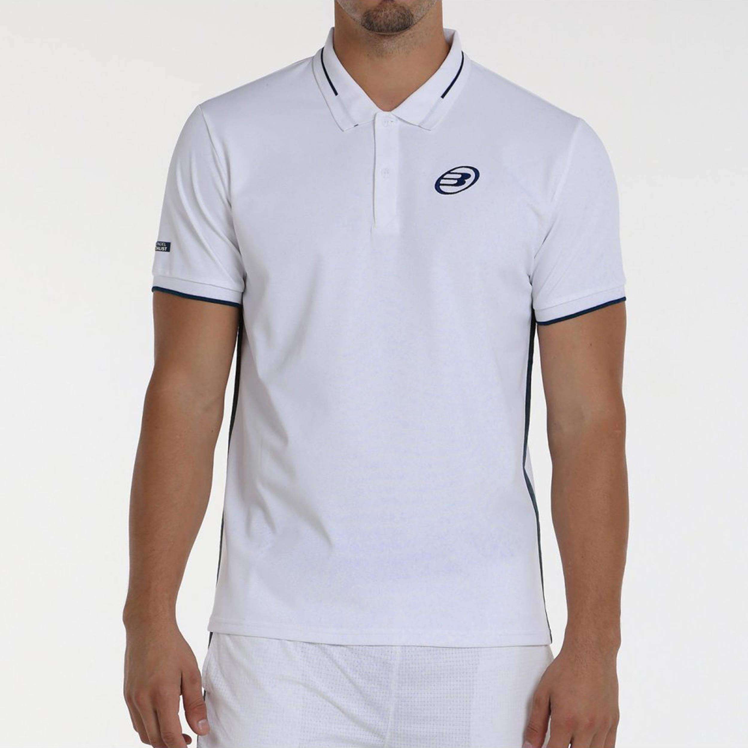 Bullpadel Leiro 25v Polo Herren - Weiß