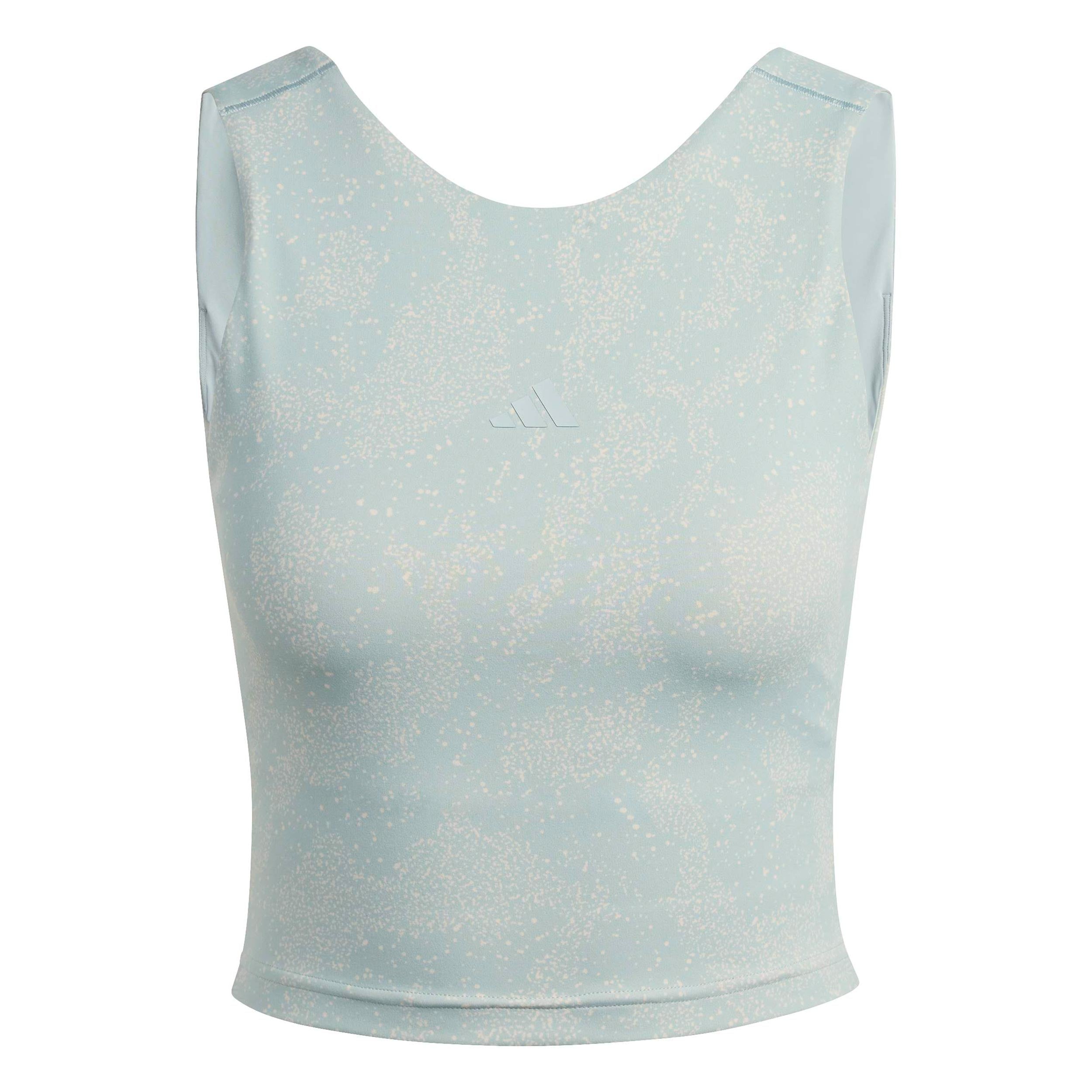 Adidas Motion Aop Tank - Top Damen Salbei