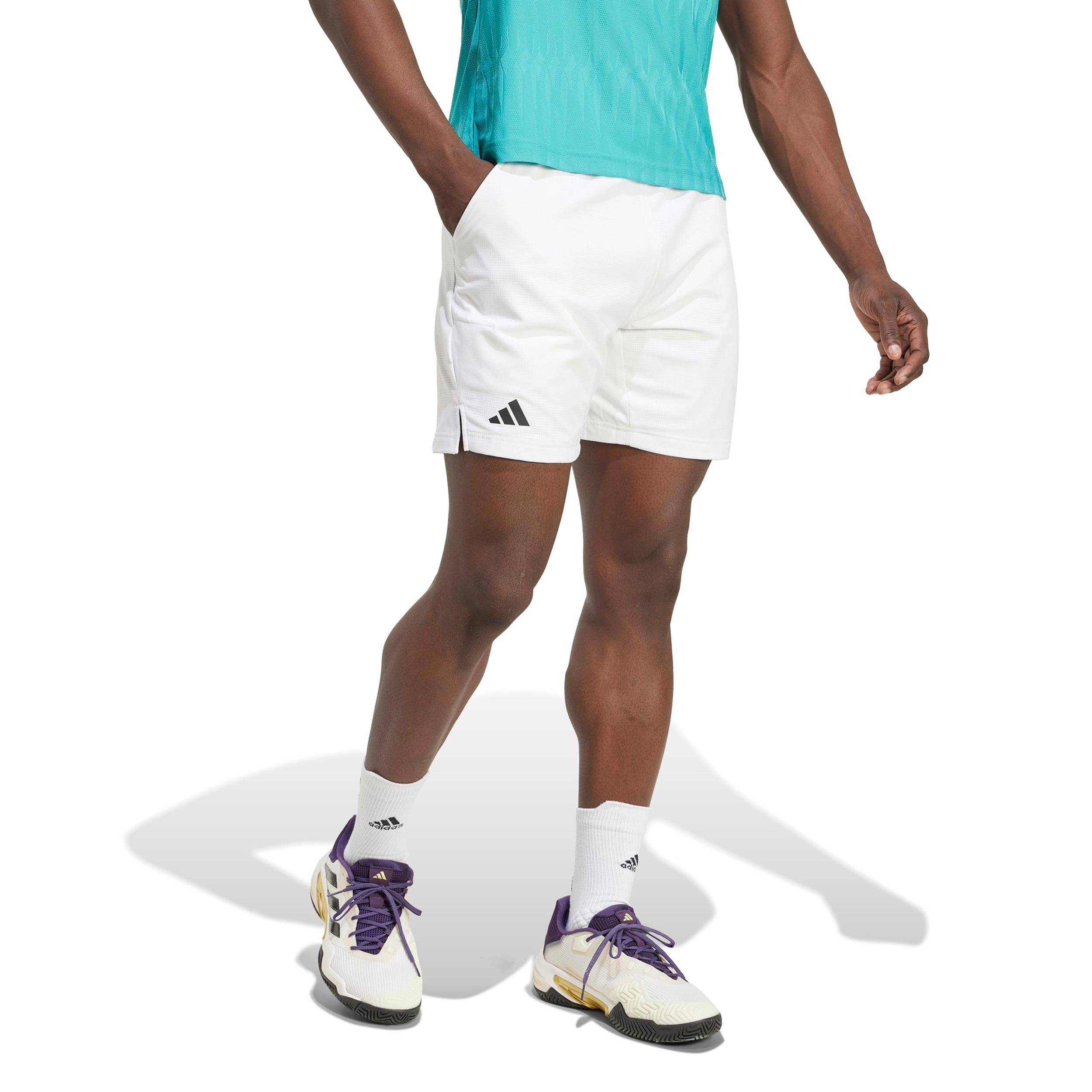 Adidas Ergo 9inch Shorts Herren - Weiß