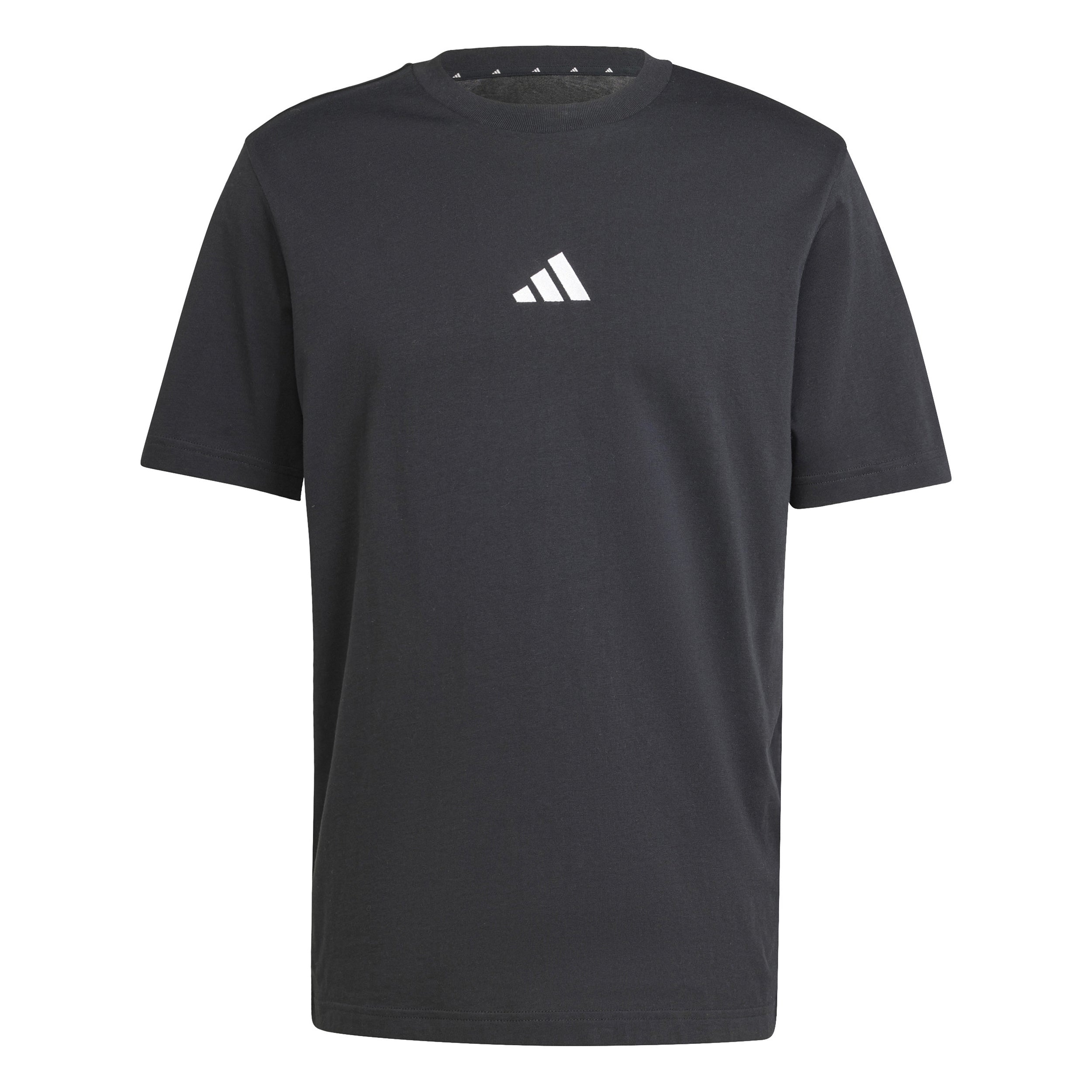 Adidas Essentials Small Logo T - Shirt Herren Schwarz