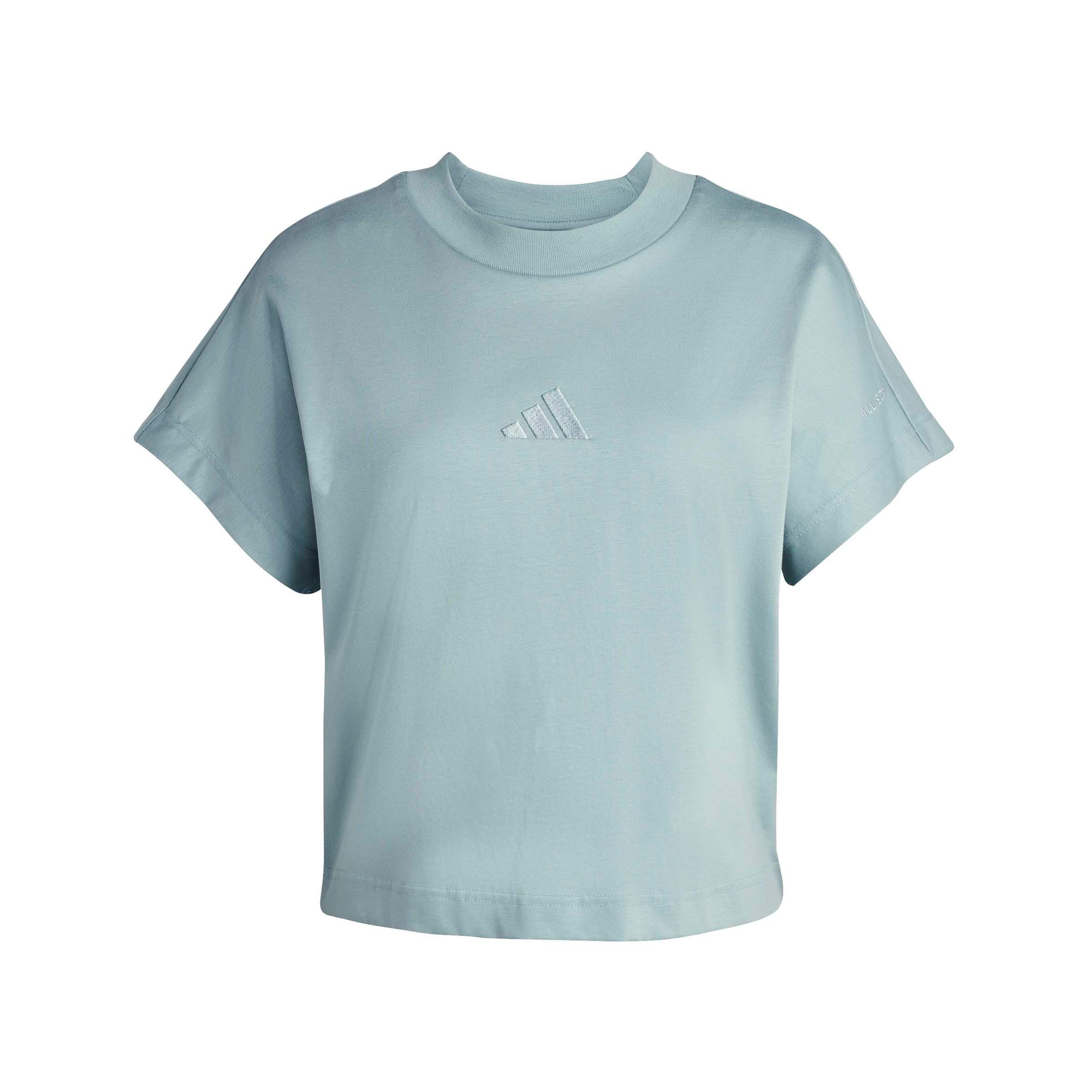 Adidas All Szn T - Shirt Damen Salbei