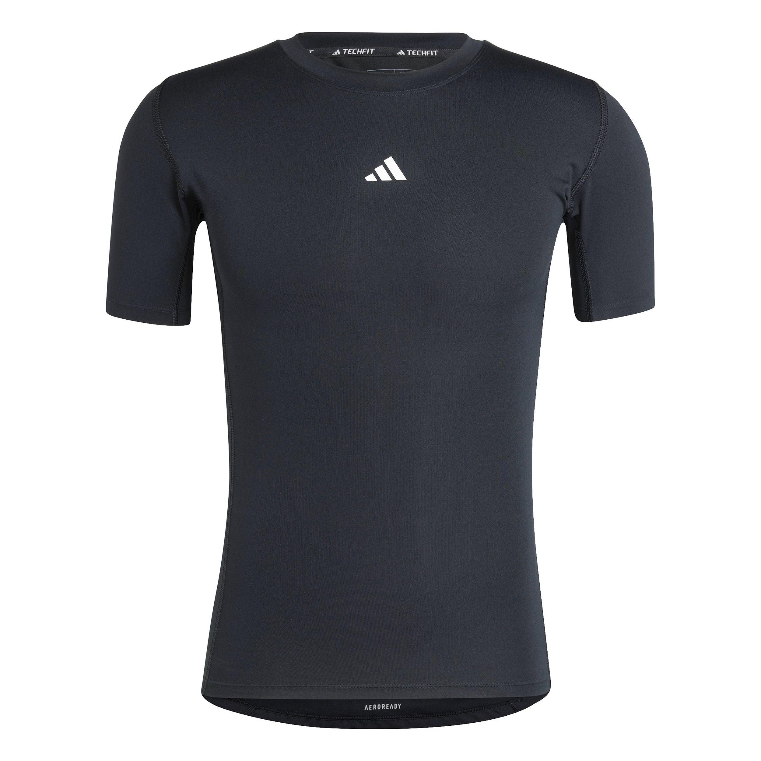 Adidas Techfit Compression T - Shirt Herren Schwarz
