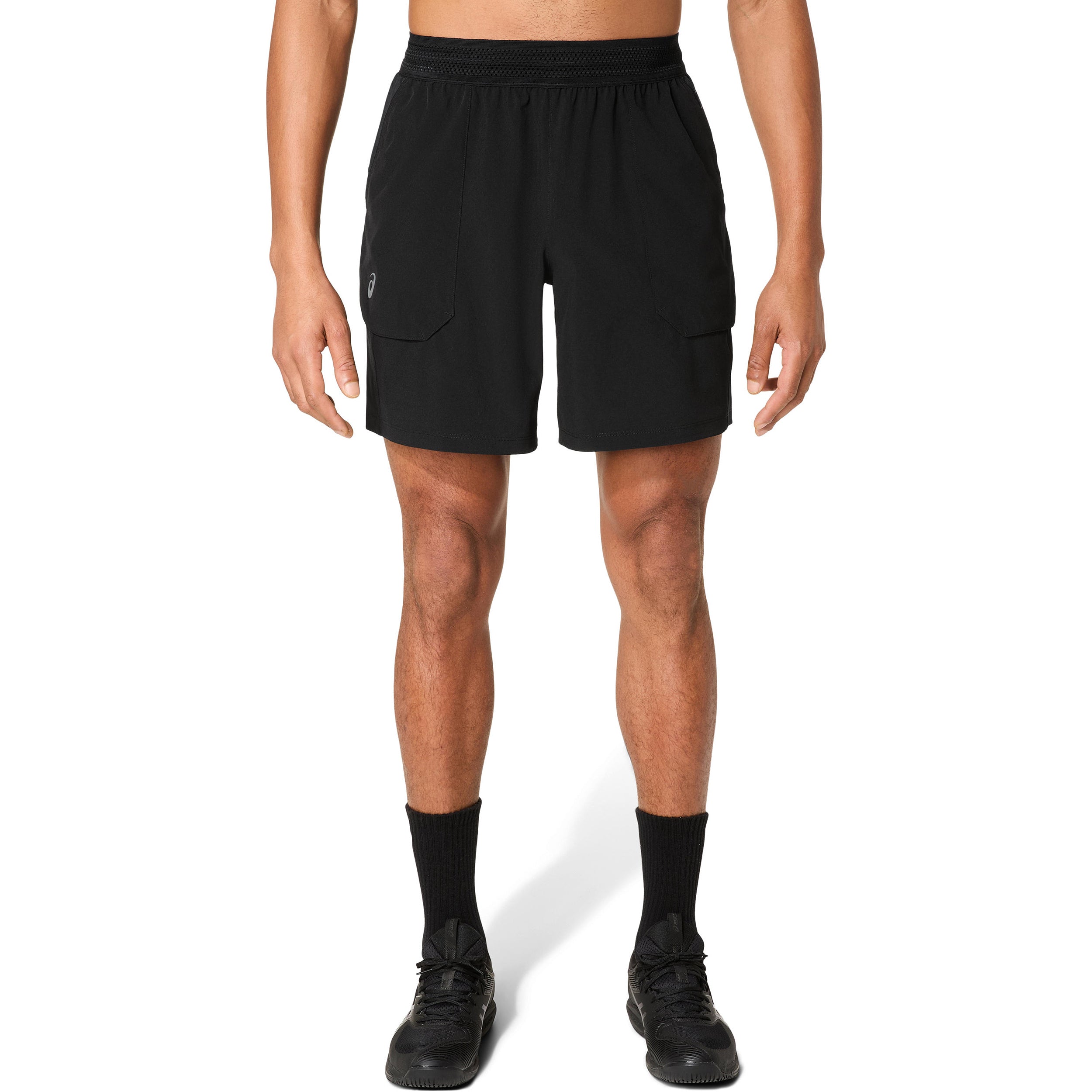 Asics Match 7in Shorts Herren - Schwarz
