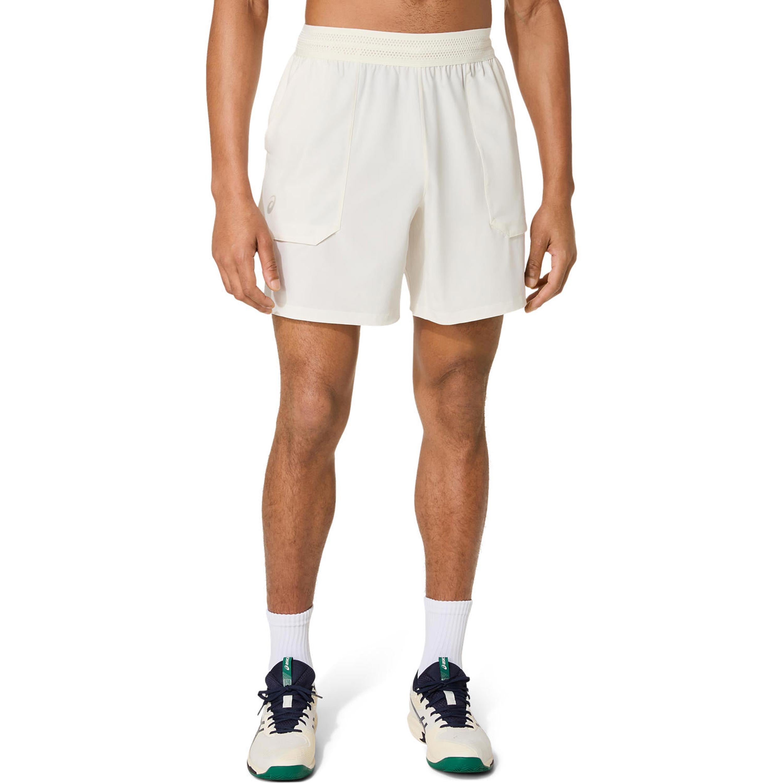 Asics Match 7in Shorts Herren - Creme