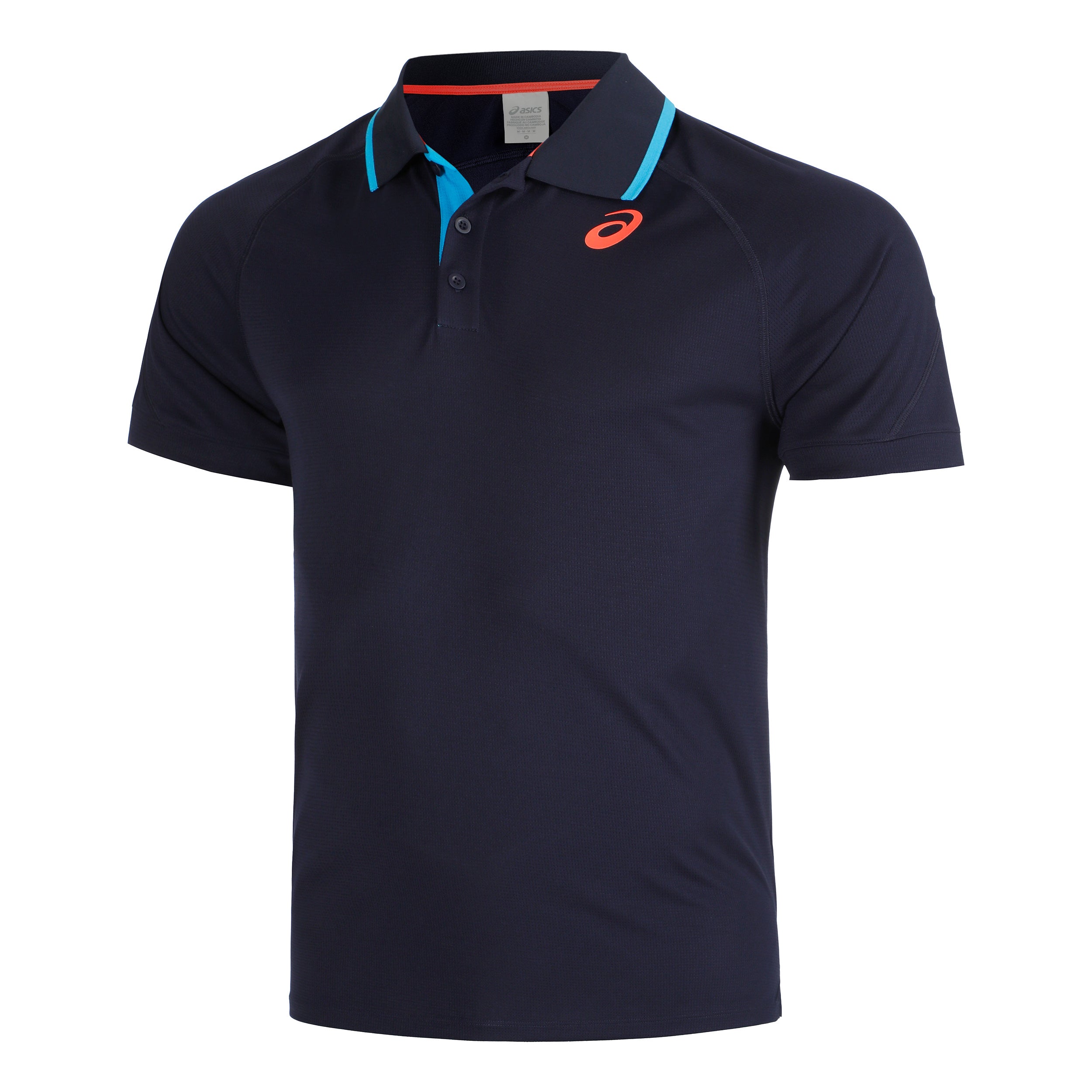 Asics Polo Herren - Dunkelblau