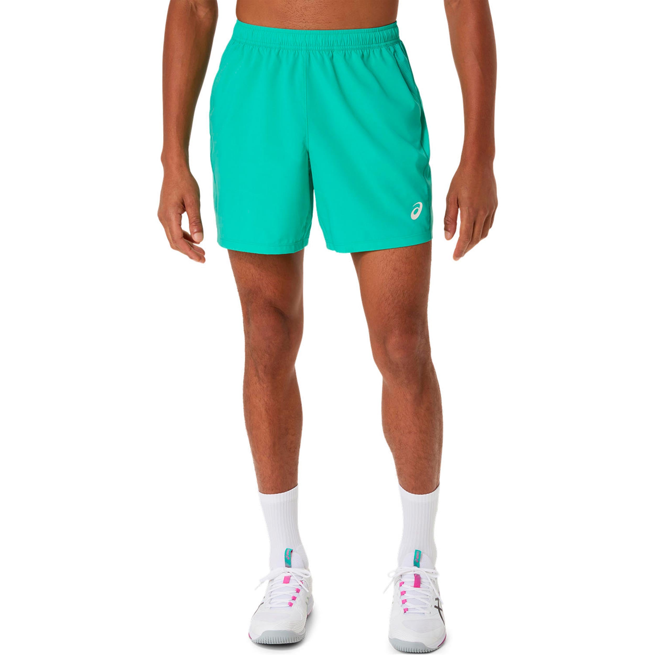 Asics Court 7in Shorts Herren - Grün