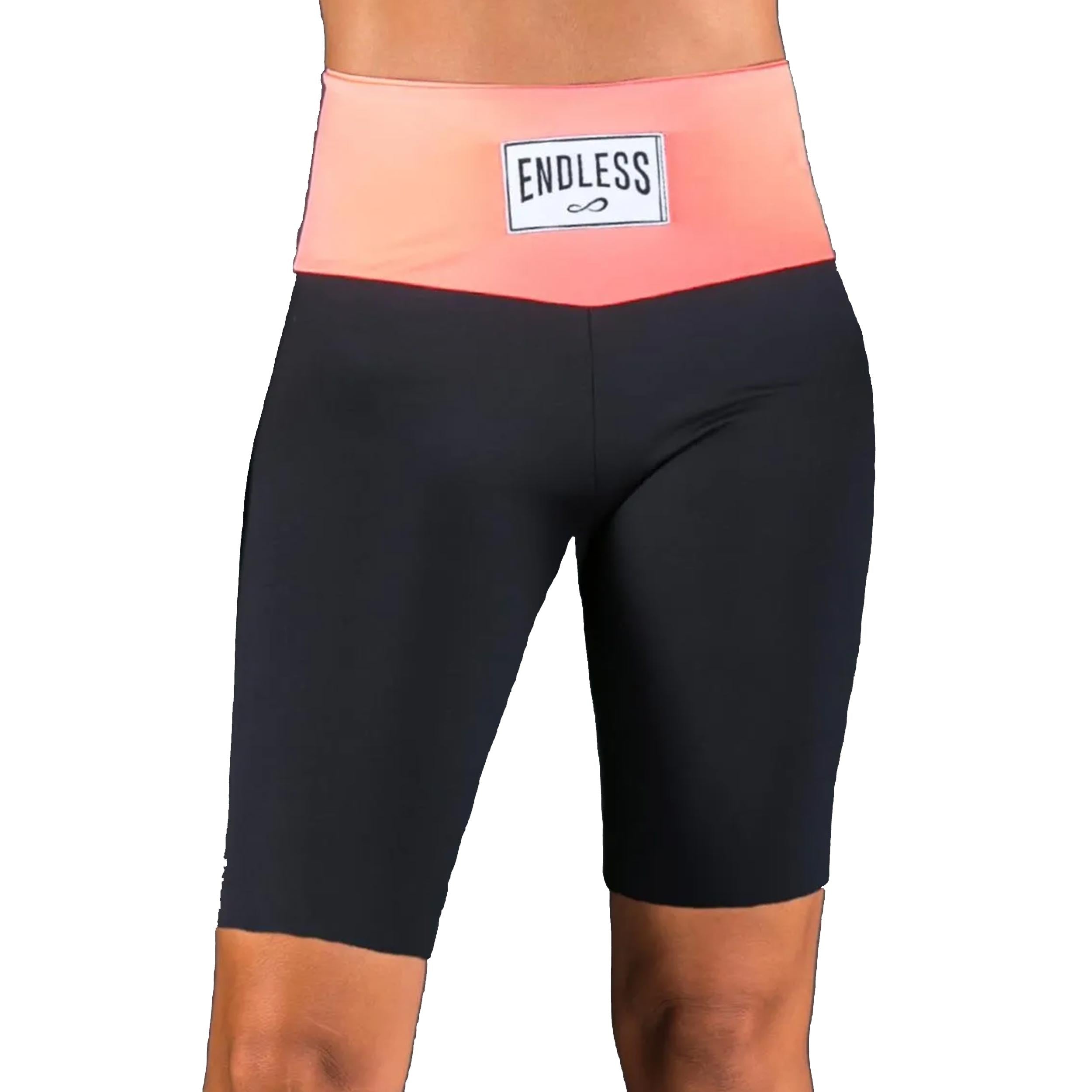 Endless Tech Label Damen - Schwarz, Koralle