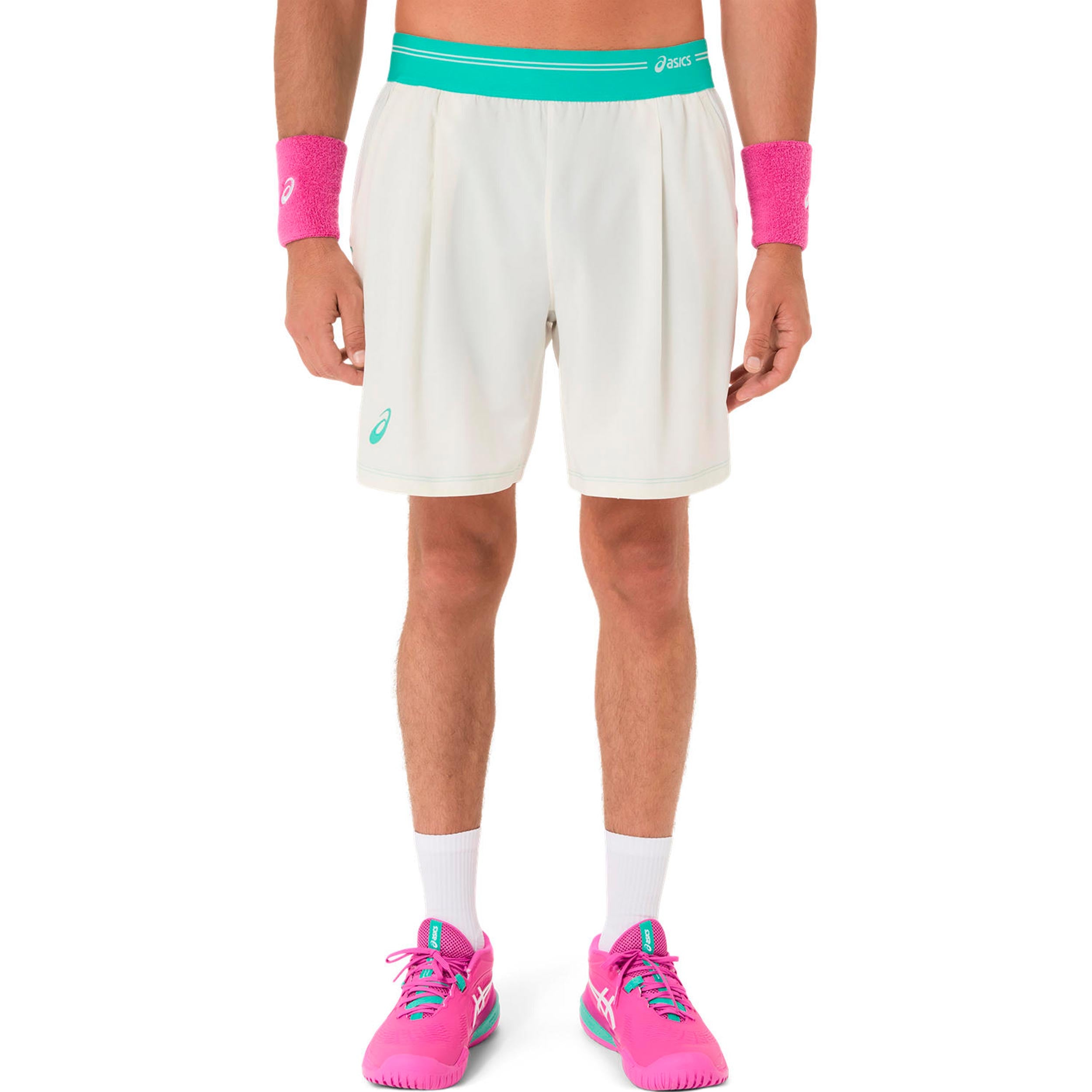 Asics Game Shorts Herren - Creme