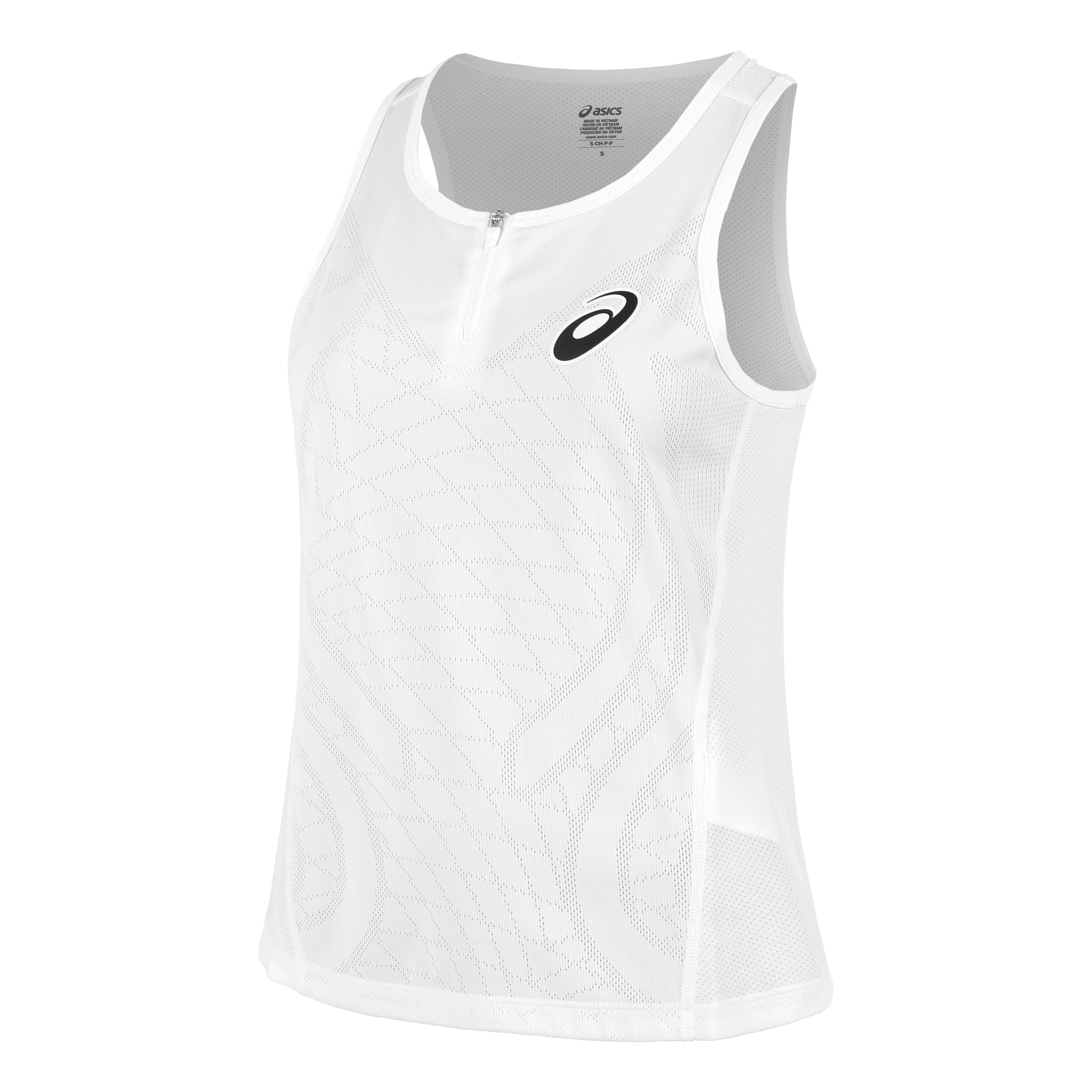 Asics Match Actibreeze Tank - Top Damen Weiß
