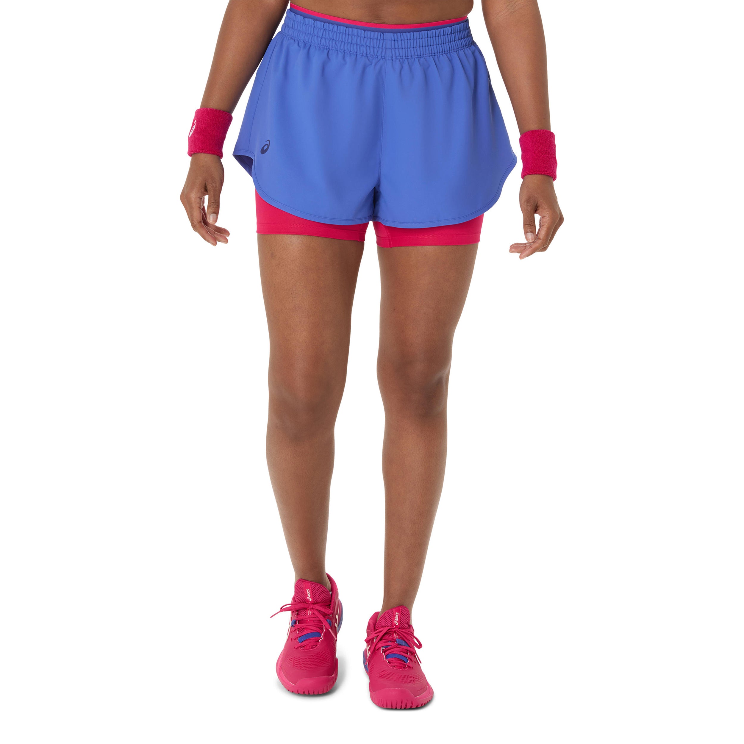 Asics Match Shorts Damen - Blau