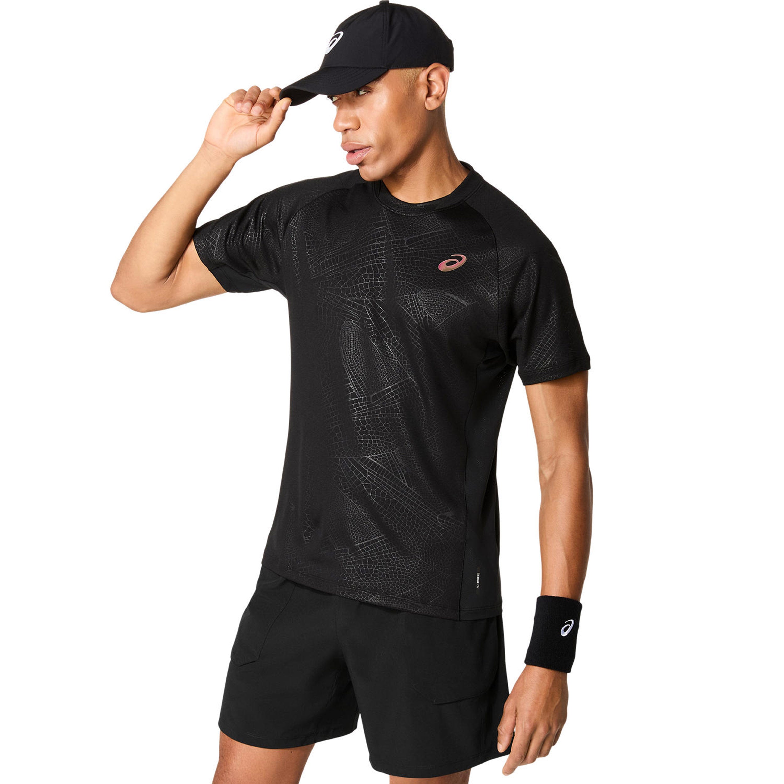 Asics Match Capsule T - Shirt Herren Schwarz