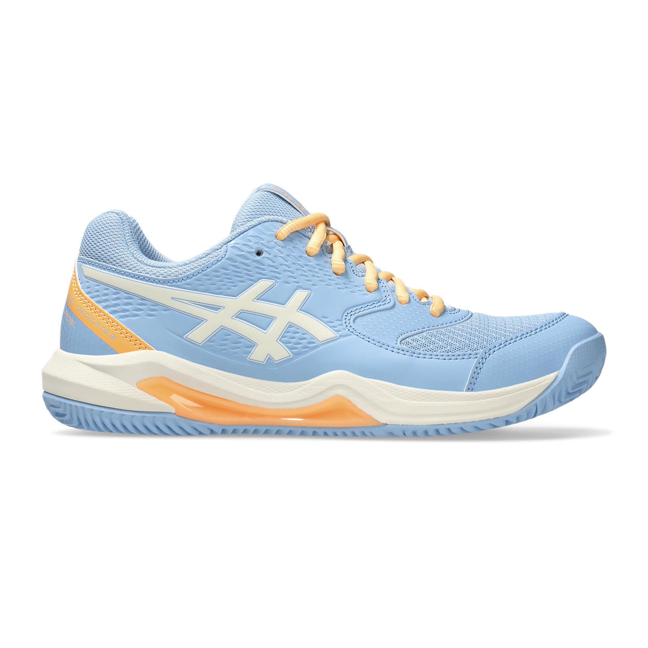 Asics Gel - Dedicate 8 Padelschuh Damen Blaugrau, Creme