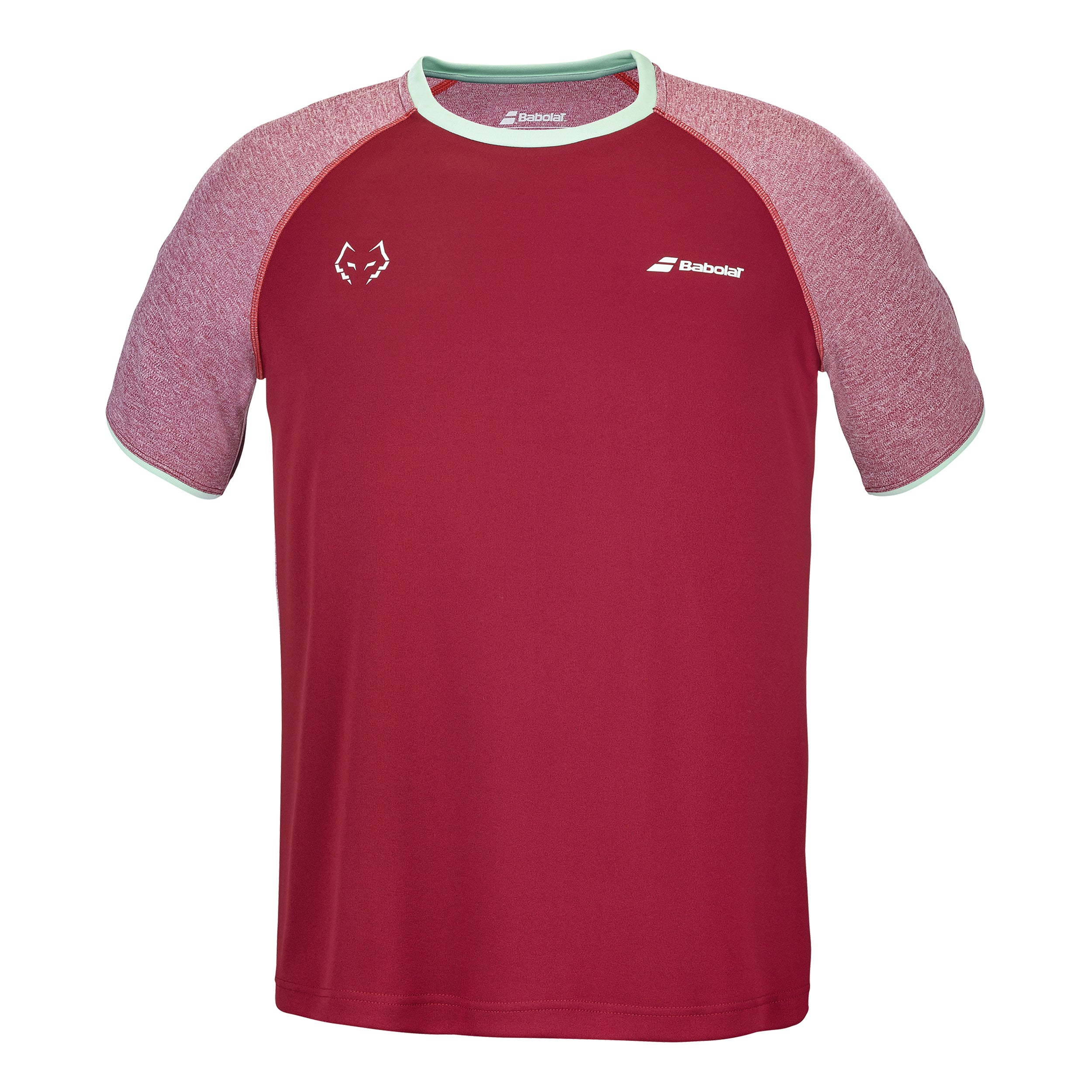 Babolat Crew Neck Lebron T - Shirt Herren Weinrot