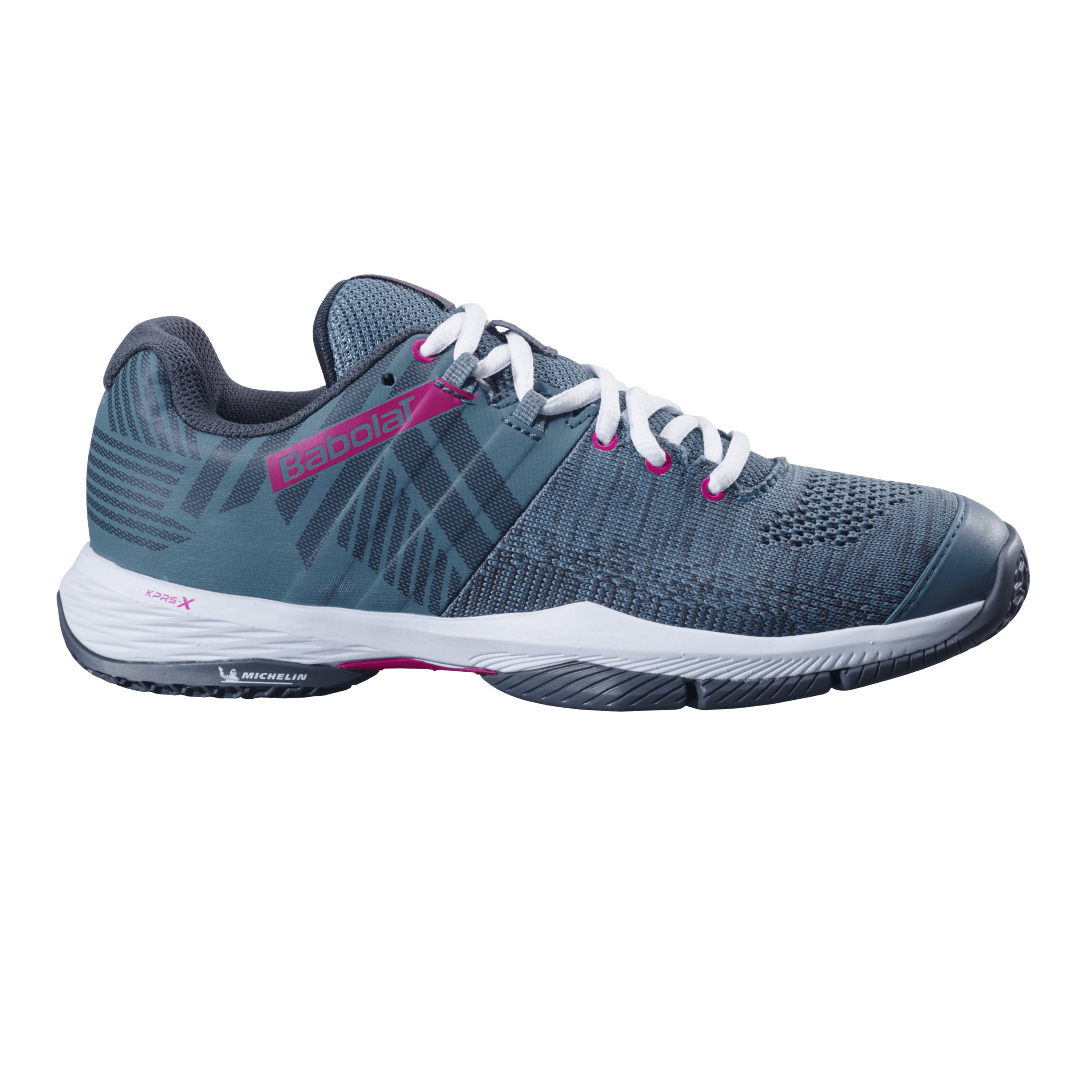 Babolat Sensa Padelschuh Damen - Dunkelblau, Weiß