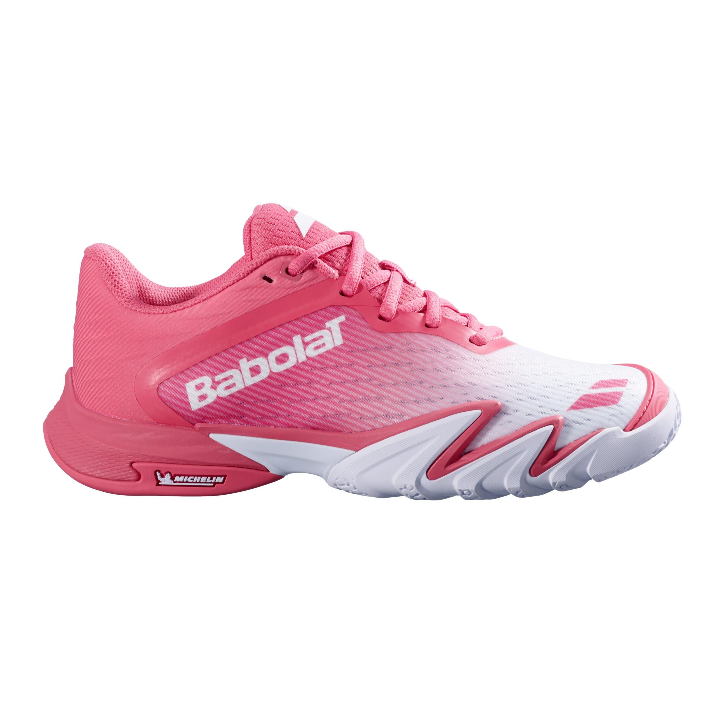 Babolat Premura 3 Padl Padelschuh Damen - Koralle, Weiß