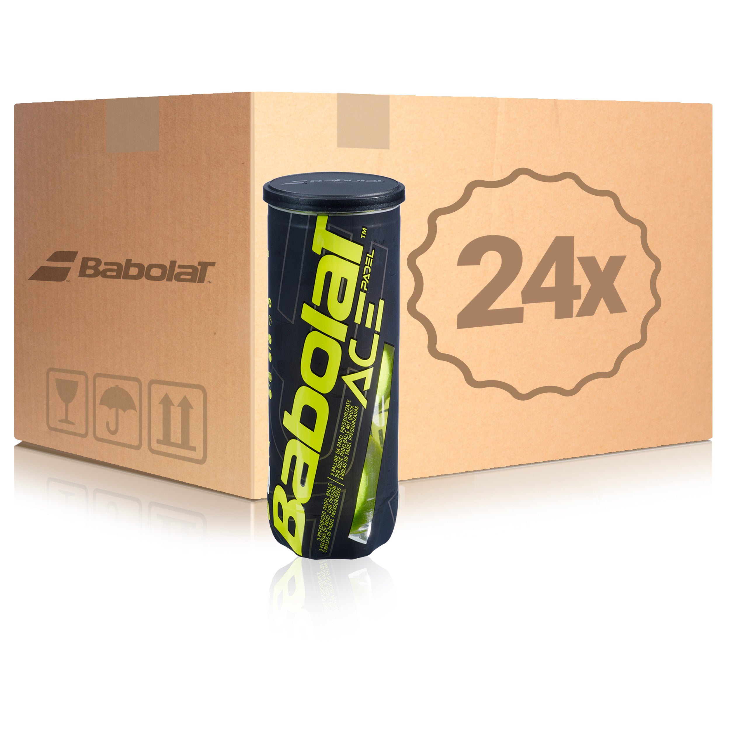 Babolat 24x 3er Dose Ace Padel X3 Im Karton