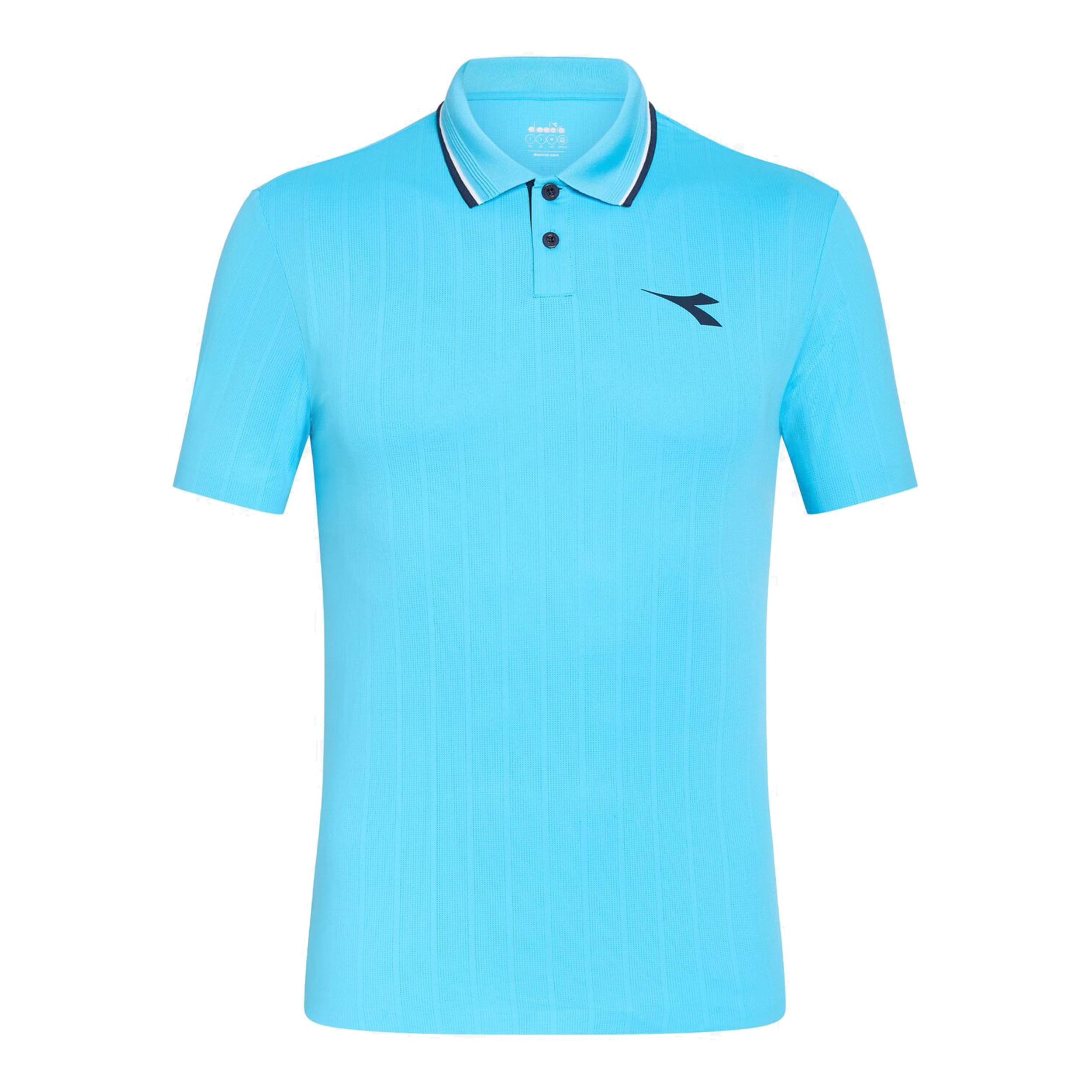 Diadora Icon Polo Herren - Hellblau