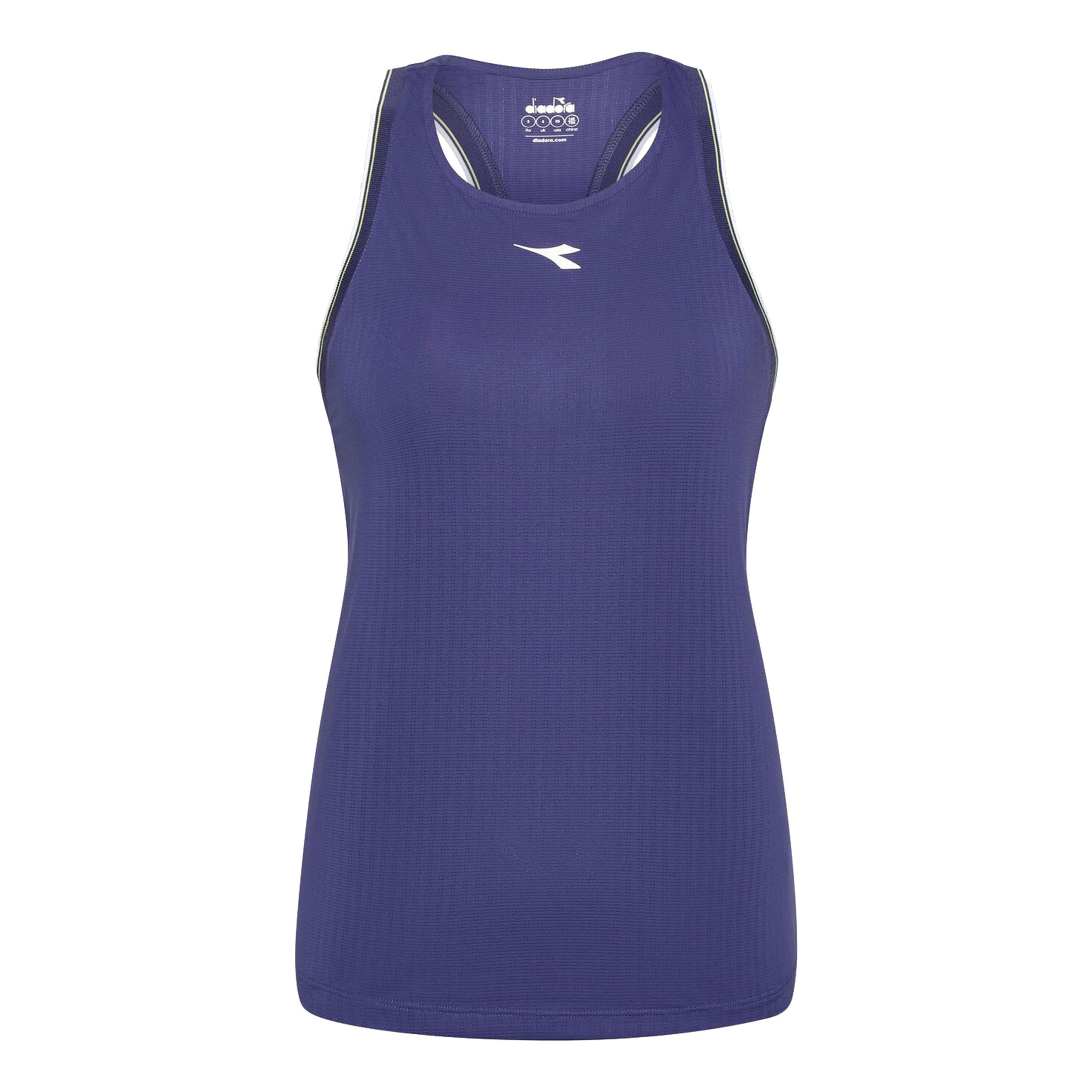 Diadora Icon Tank - Top Damen Blau