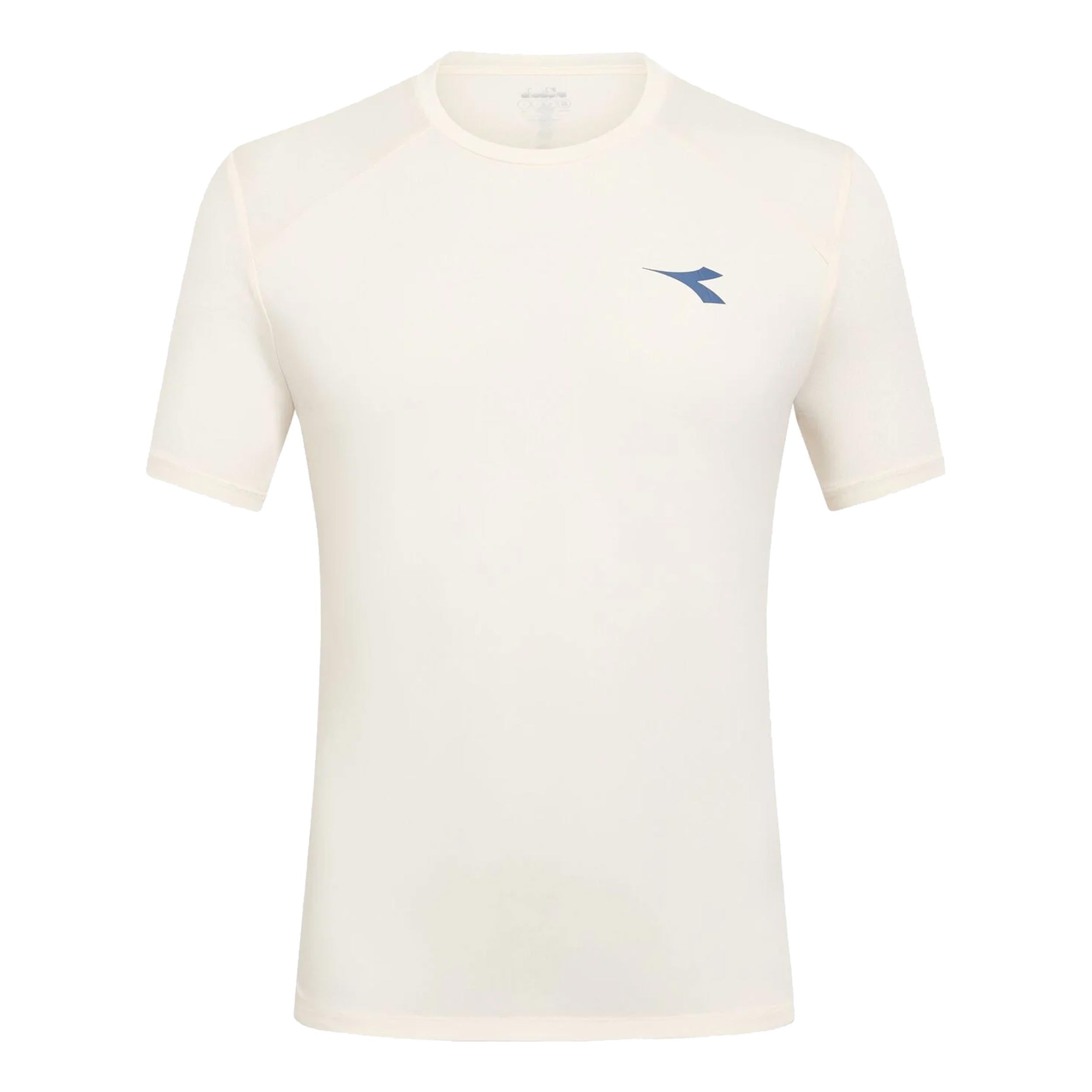 Diadora Ss T - Shirt Herren Creme