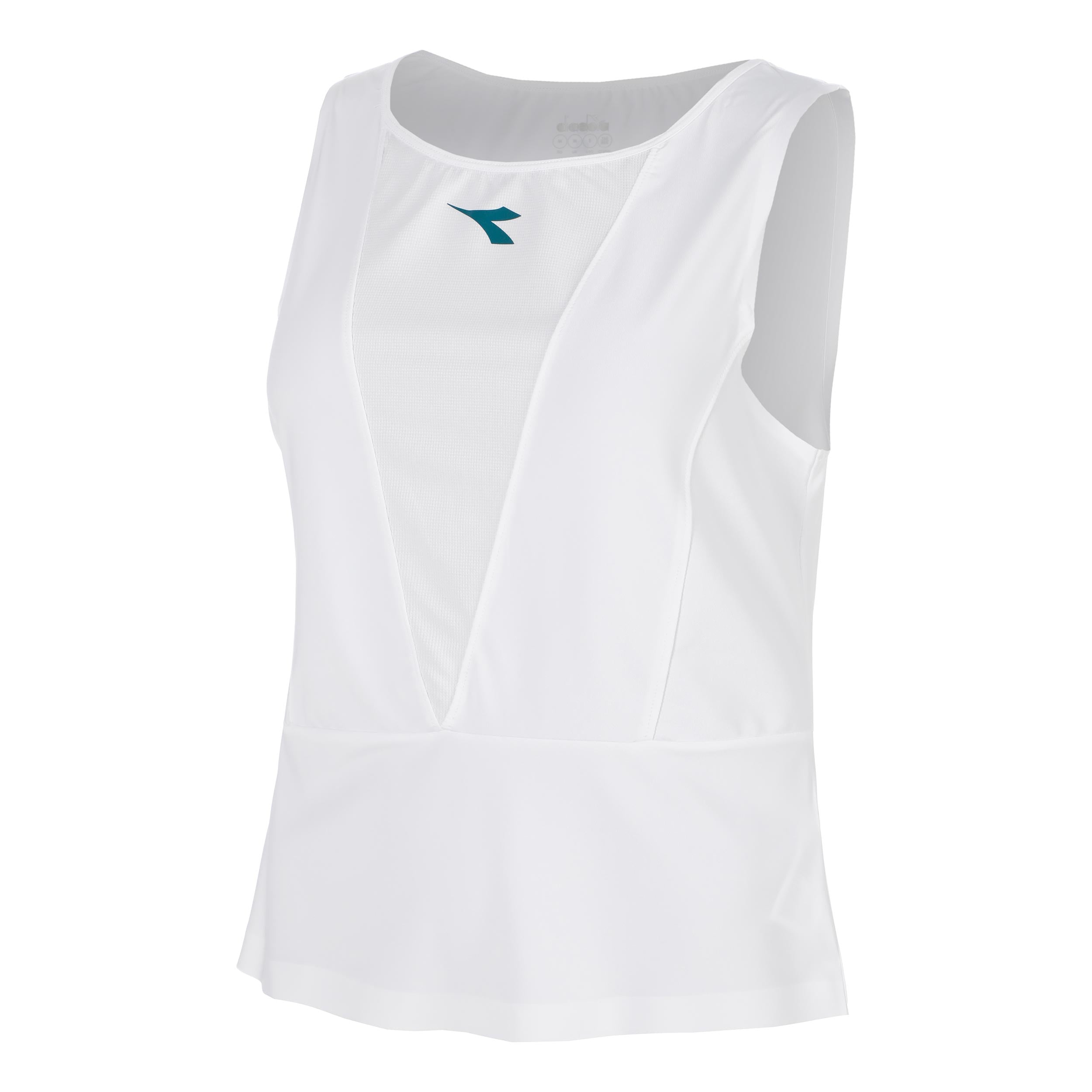 Diadora Match Tank - Top Damen Weiß
