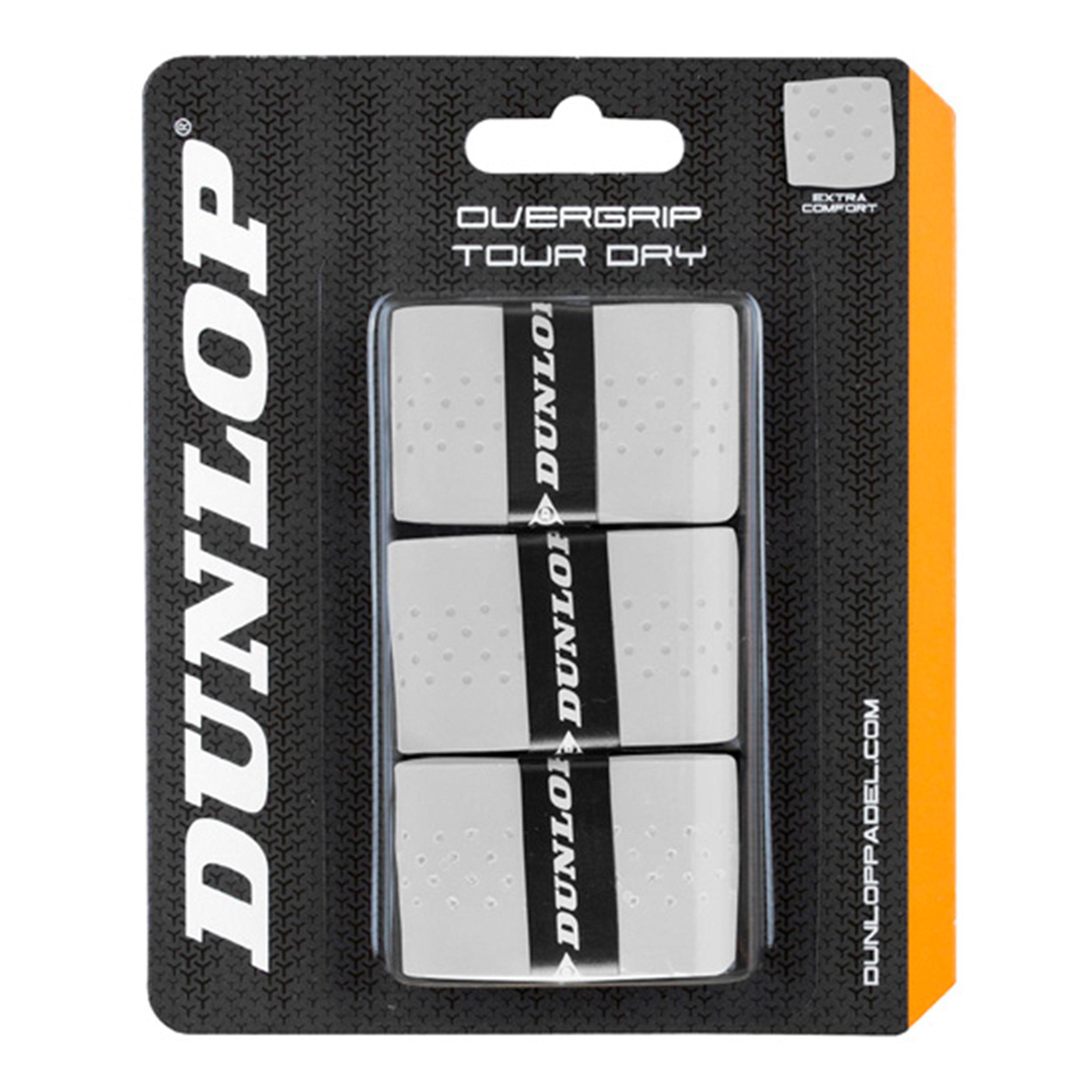 Dunlop Tour Dry 3er Pack - Weiß