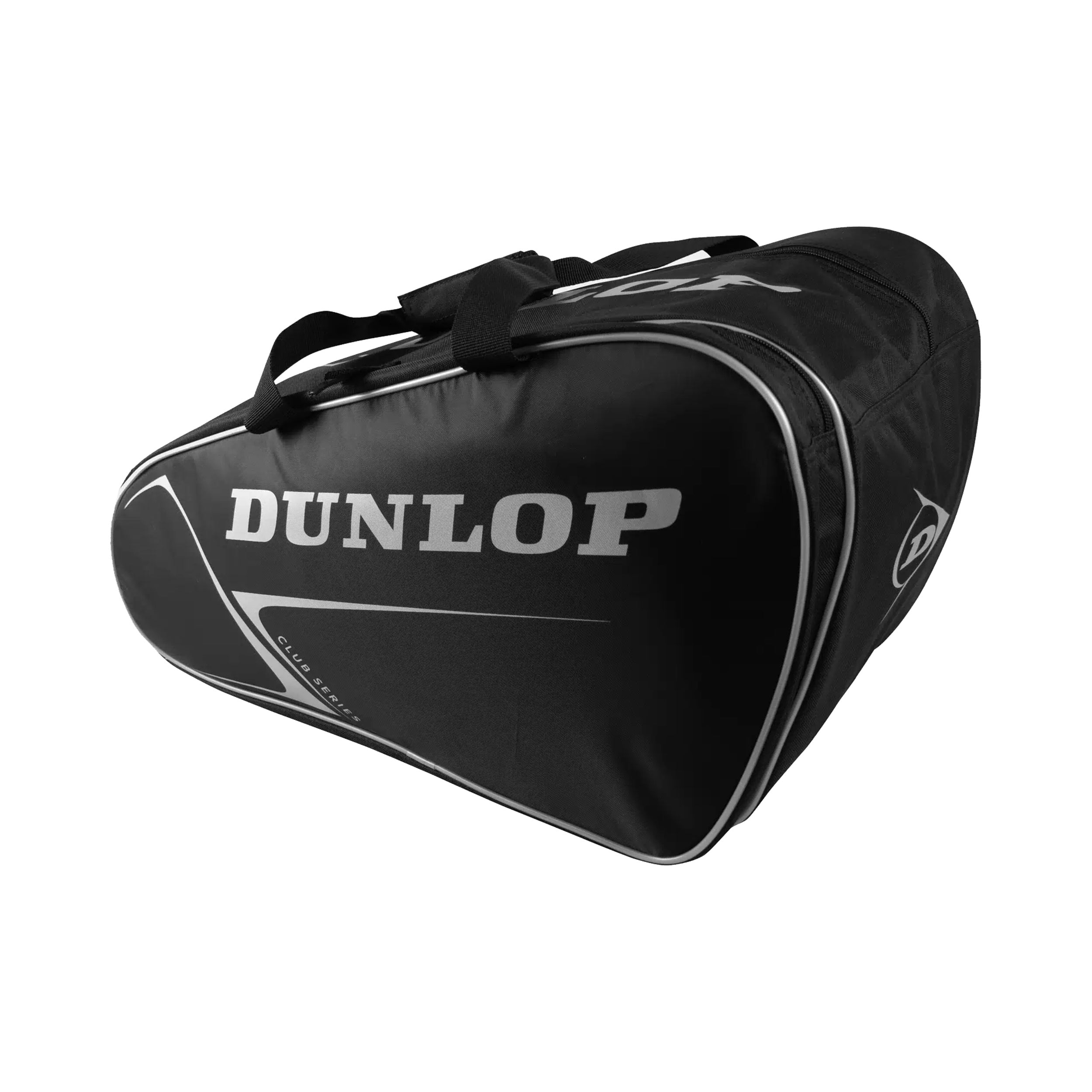 Dunlop Club Padelschlägertasche - Schwarz, Silber