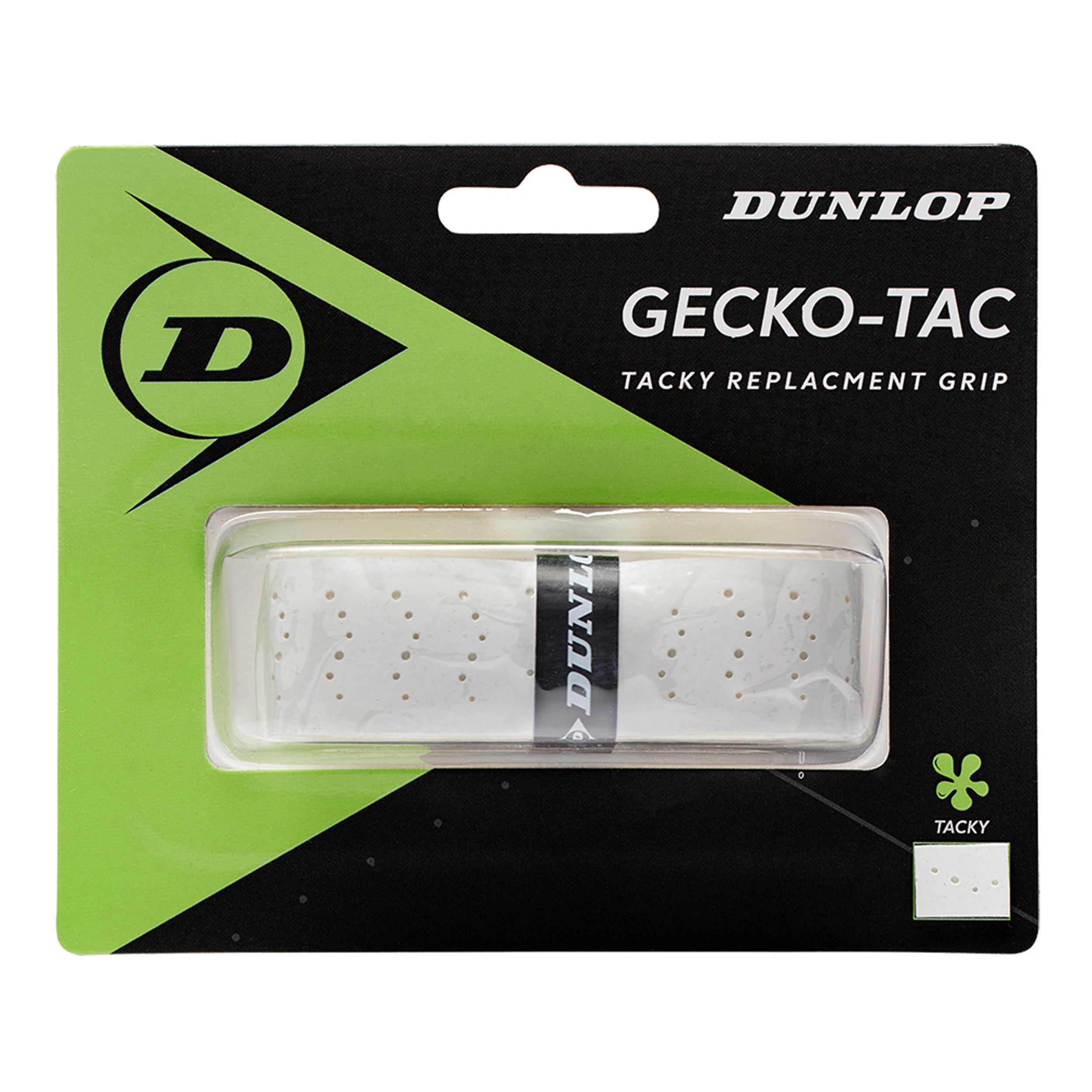 Dunlop Gecko - Tac Replacement Grip 1er Pack Weiß