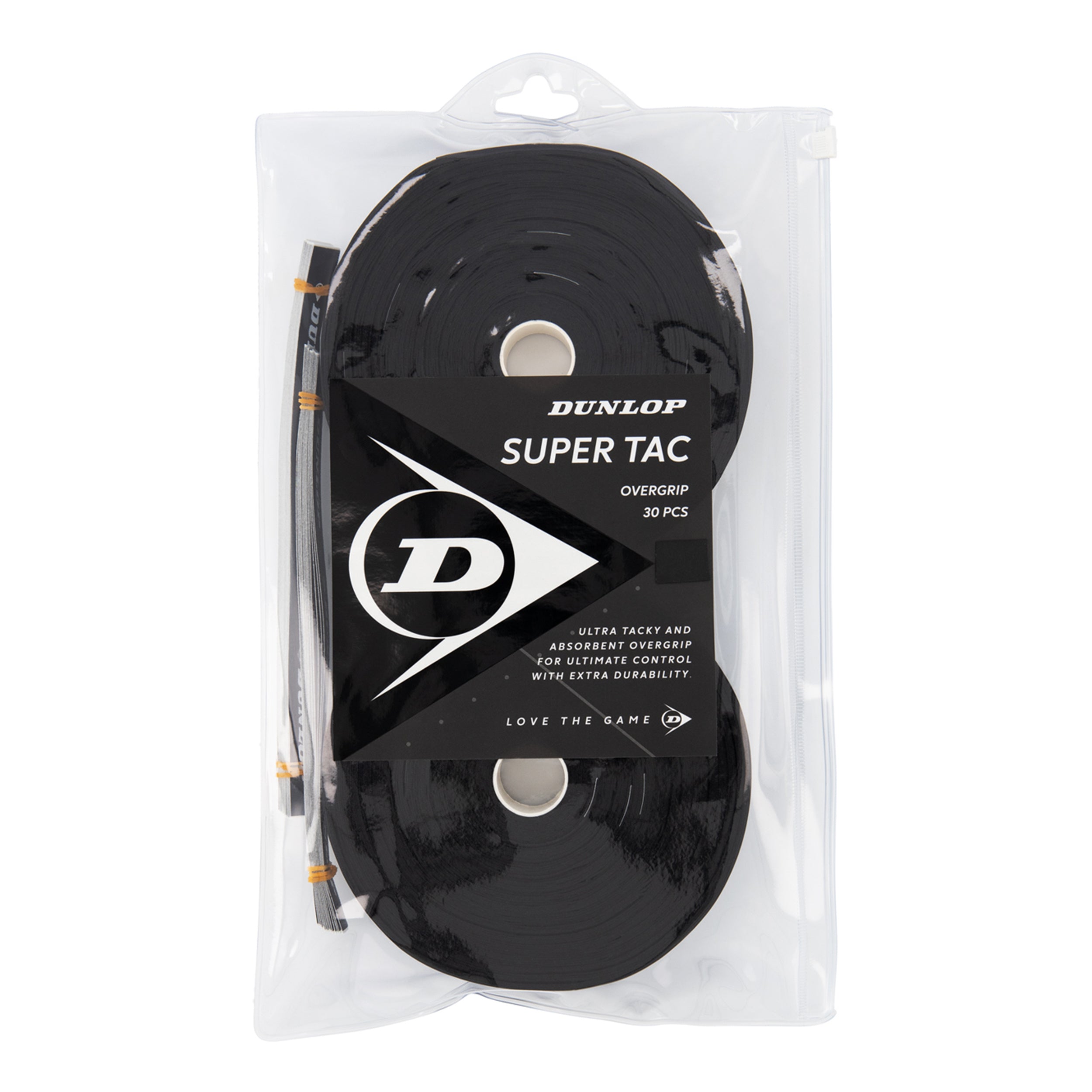Dunlop Super Tac 30er Pack - Schwarz