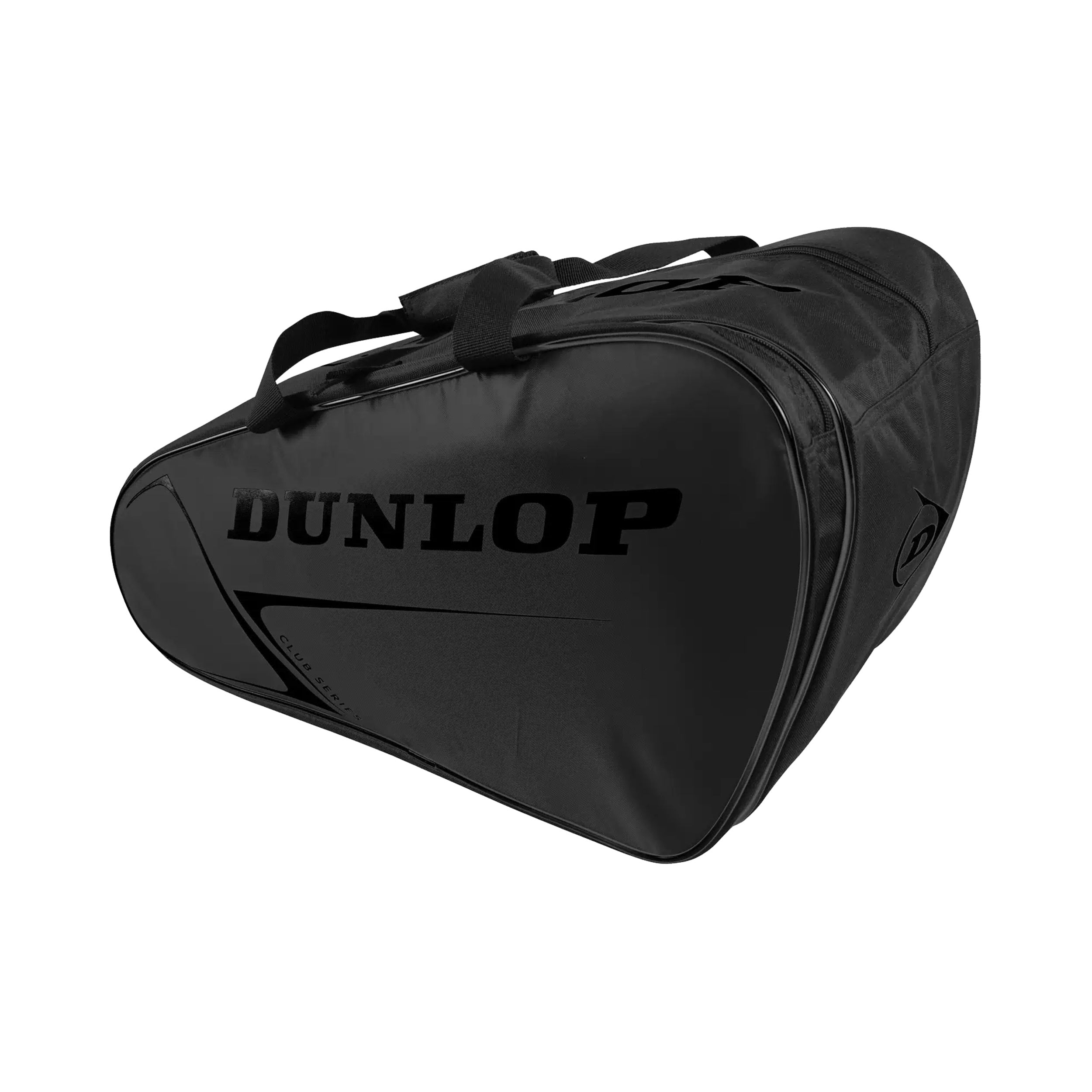 Dunlop Club Padelschlägertasche - Schwarz, Schwarz