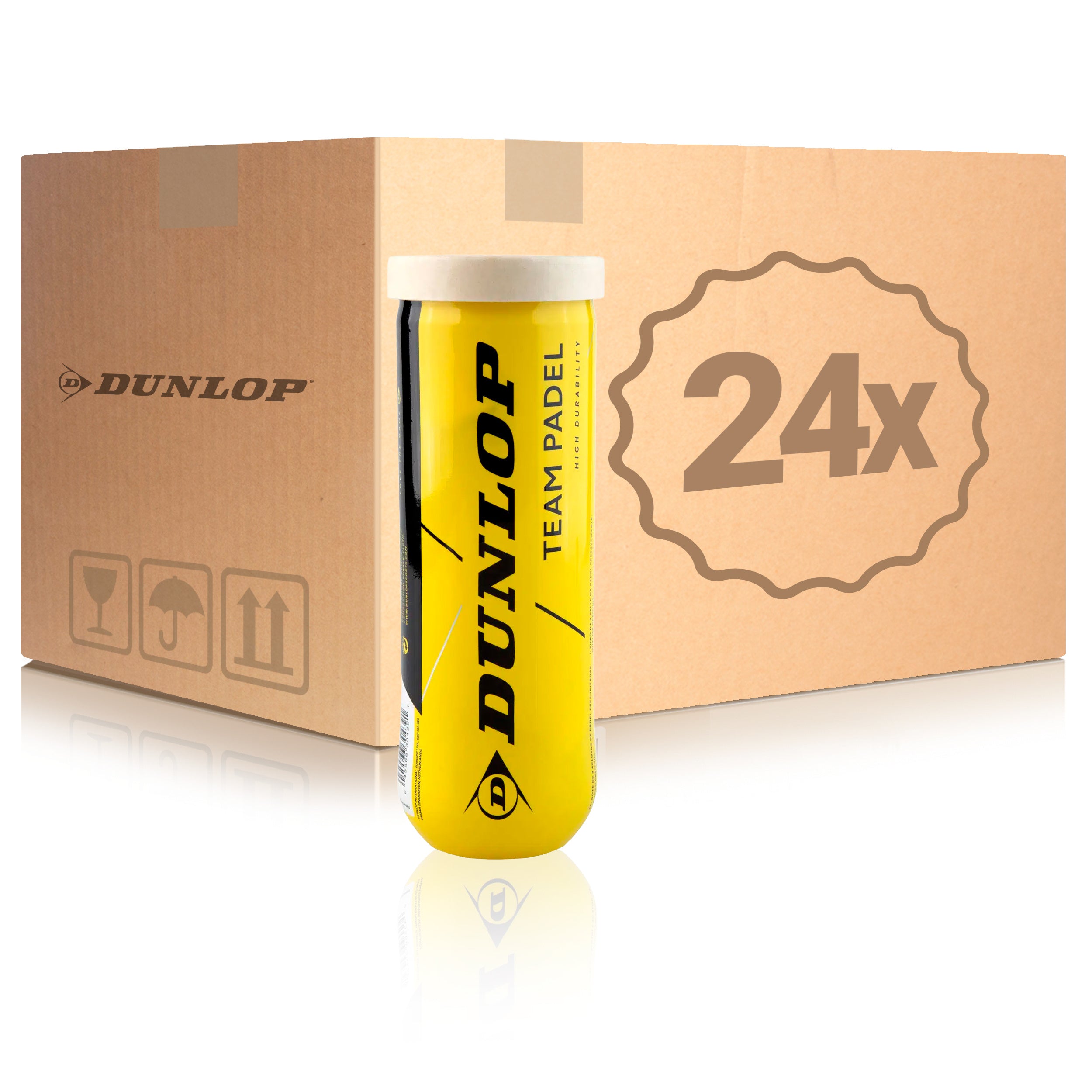 Dunlop 24x 3er Dose Team Padel