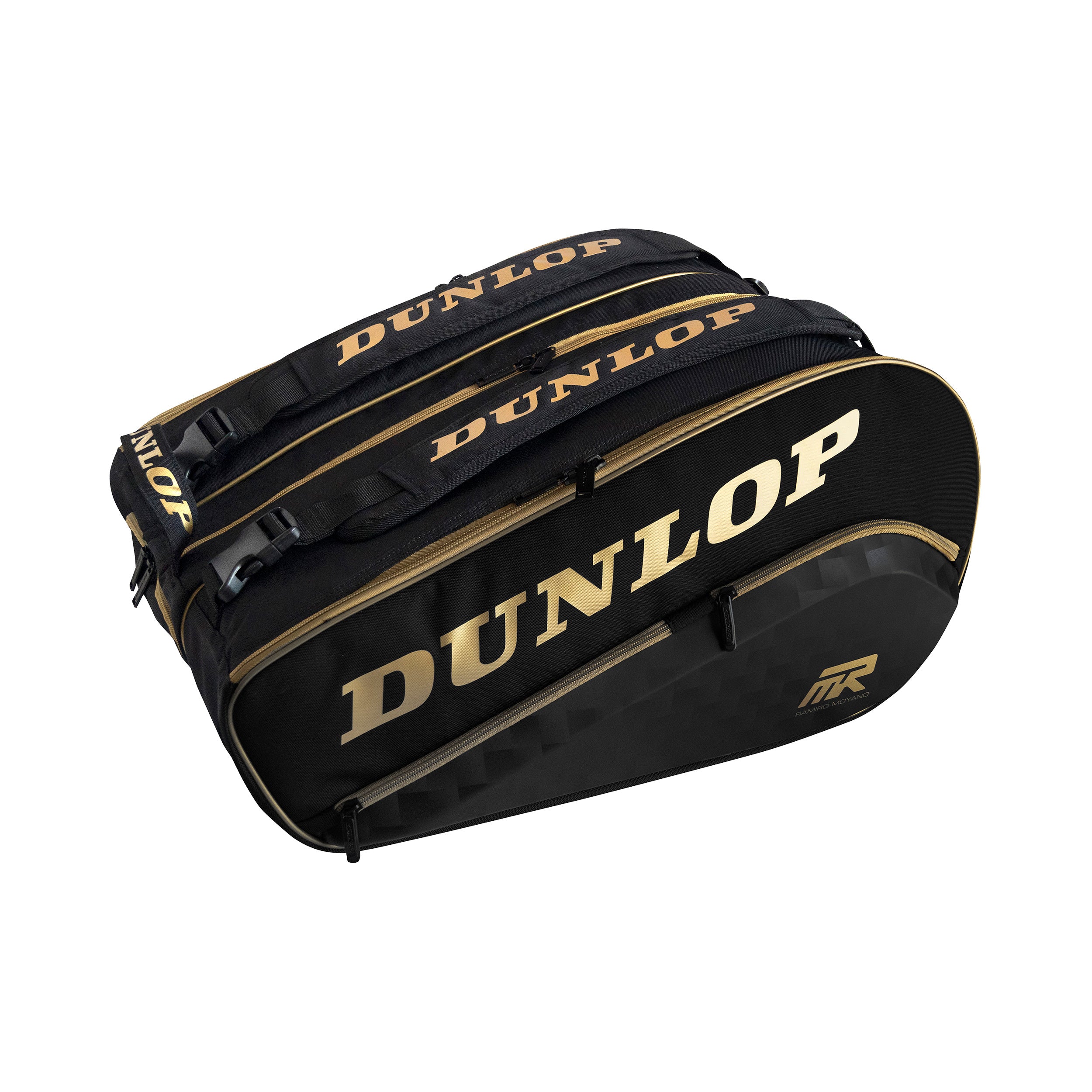 Dunlop Elite Thermo Padelschlägertasche - Schwarz, Gold