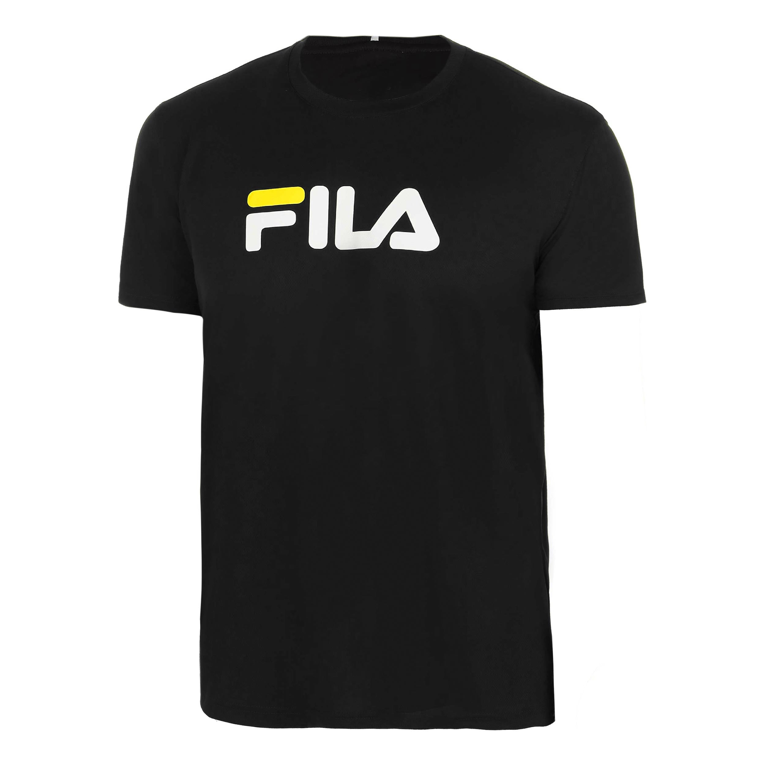 Fila Logo T - Shirt Schwarz, Weiß