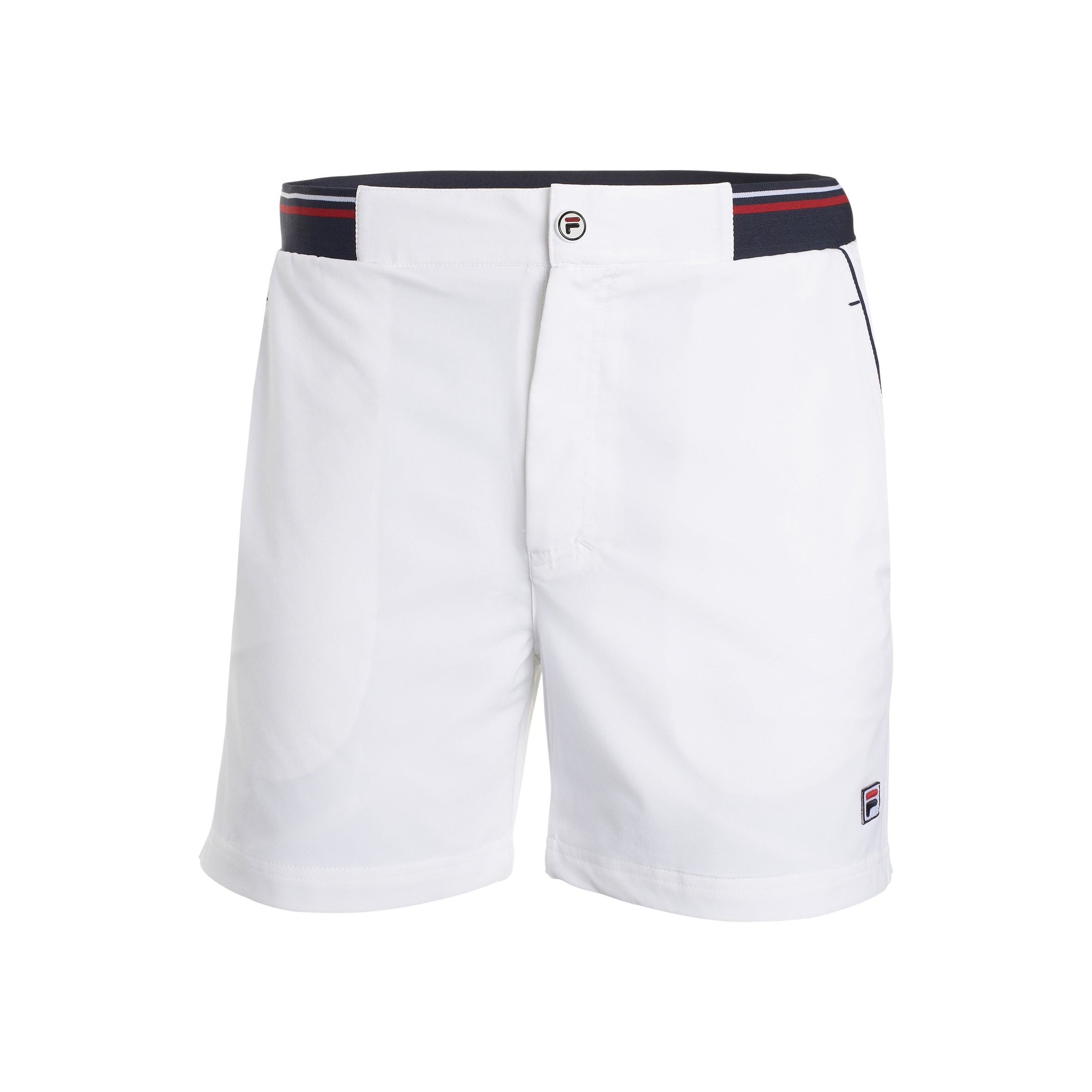 Fila Core Stephan Shorts Herren - Weiß, Dunkelblau