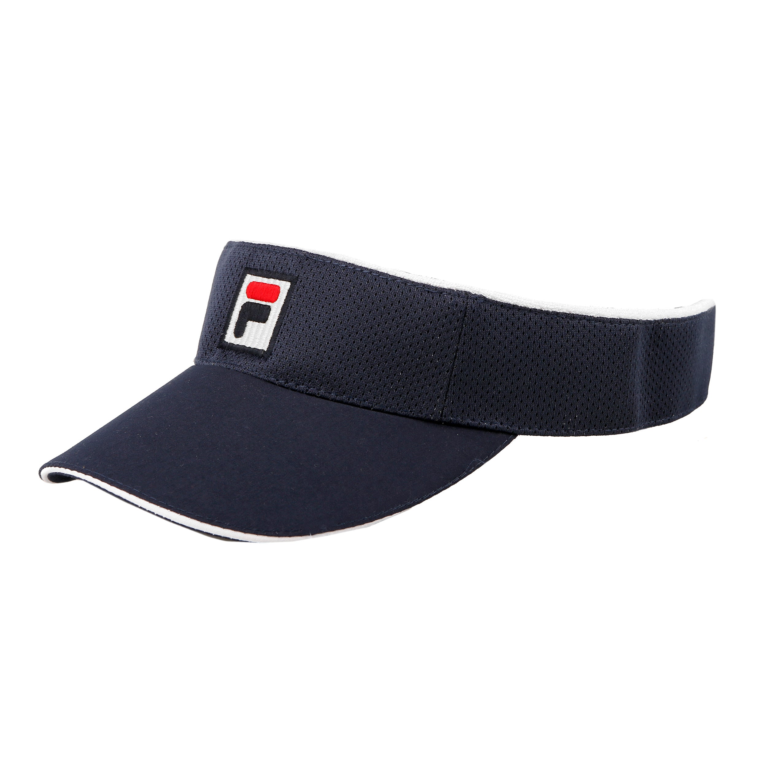 Fila Vuckonic Mesh Visor - Dunkelblau, Weiß